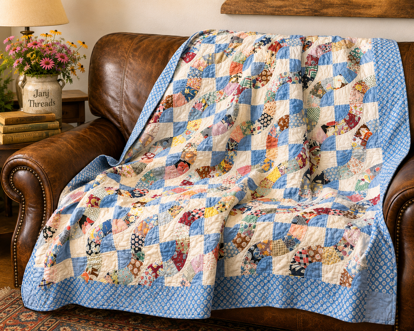 Vintage Snake Trail Quilt