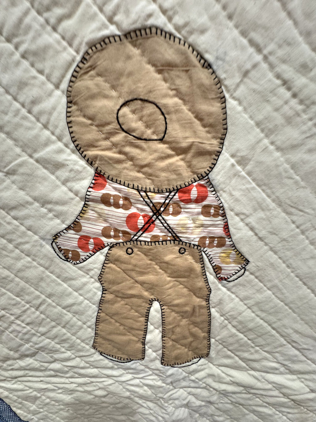 Vintage Quilt Overall Sam