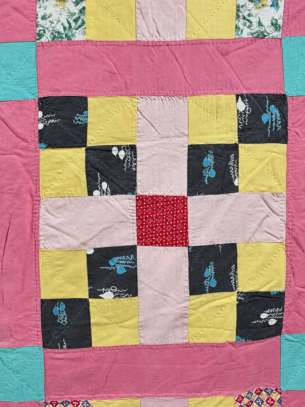 Vintage Quilt Country Lane