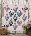 Vintage Hexagon Flower Basket Quilt
