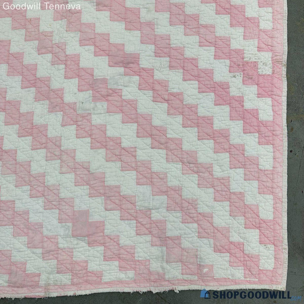 **SOLD Vintage Streak of Lightning Cutter Quilt SOLD**