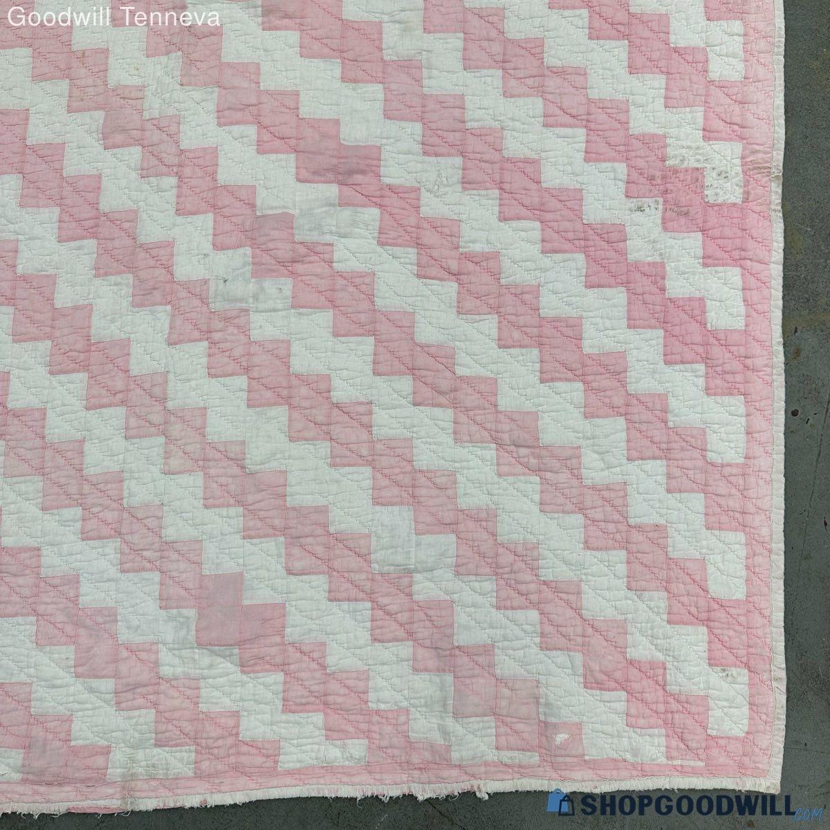 **SOLD Vintage Streak of Lightning Cutter Quilt SOLD**