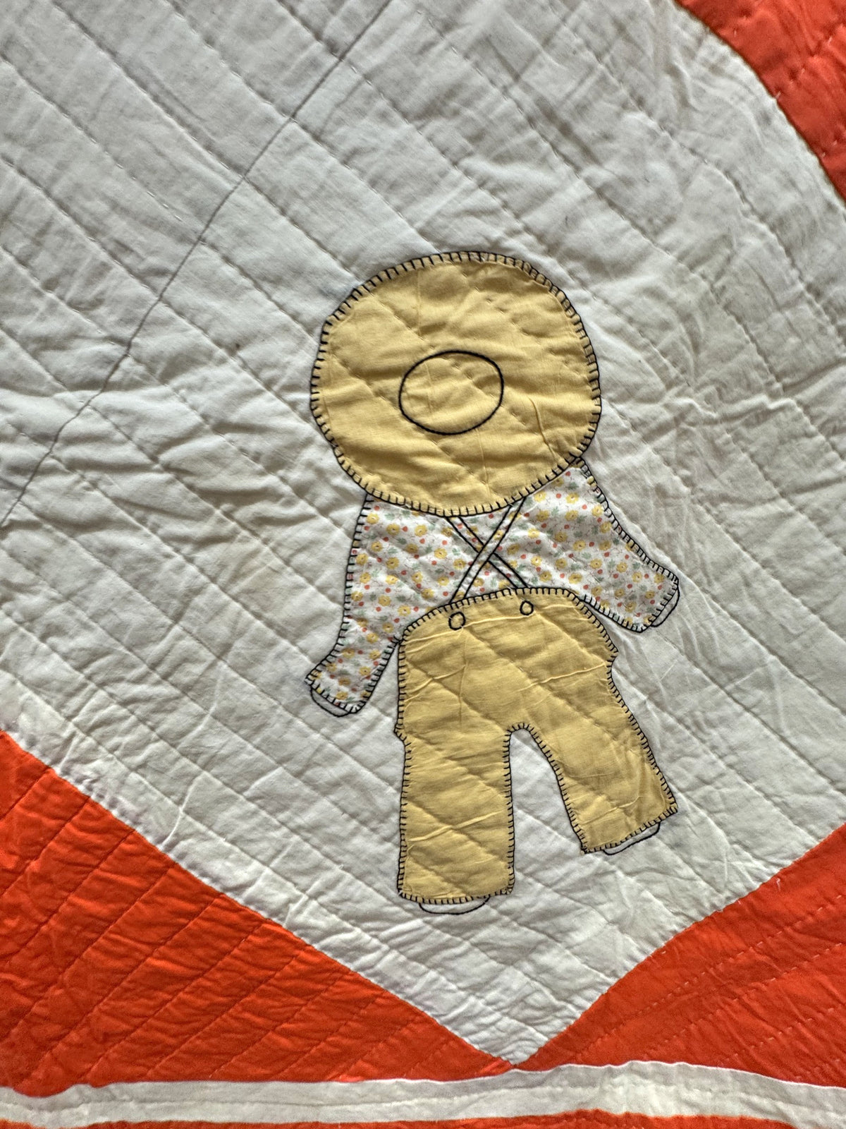 Vintage Quilt Overall Sam
