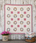Vintage Sunny Dresden Plate Quilt
