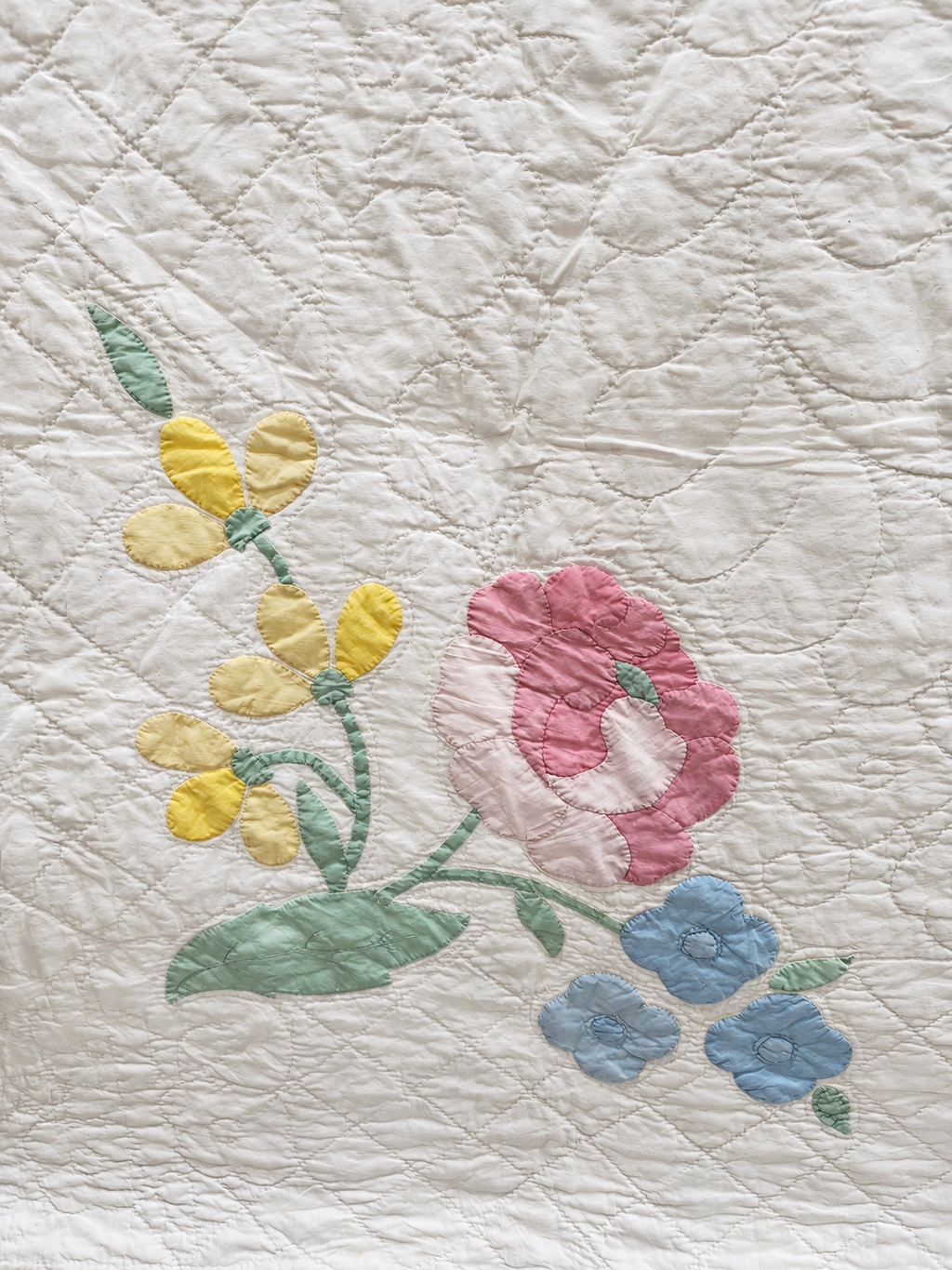 Vintage Quilt Autumn Bouquet Kit Quilt