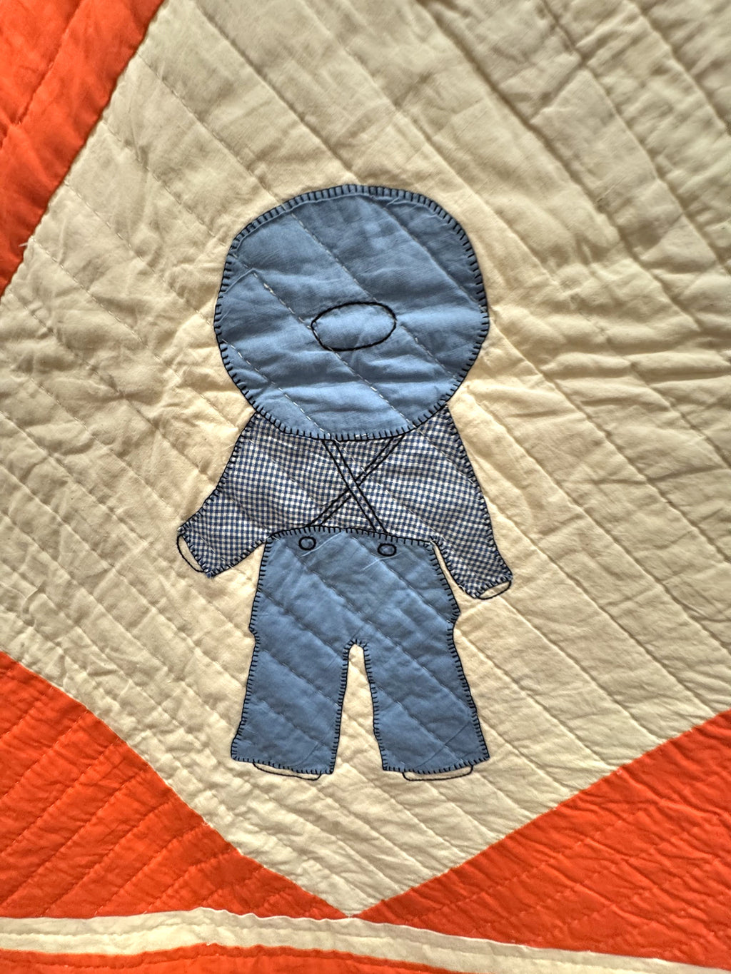 Vintage Quilt Overall Sam