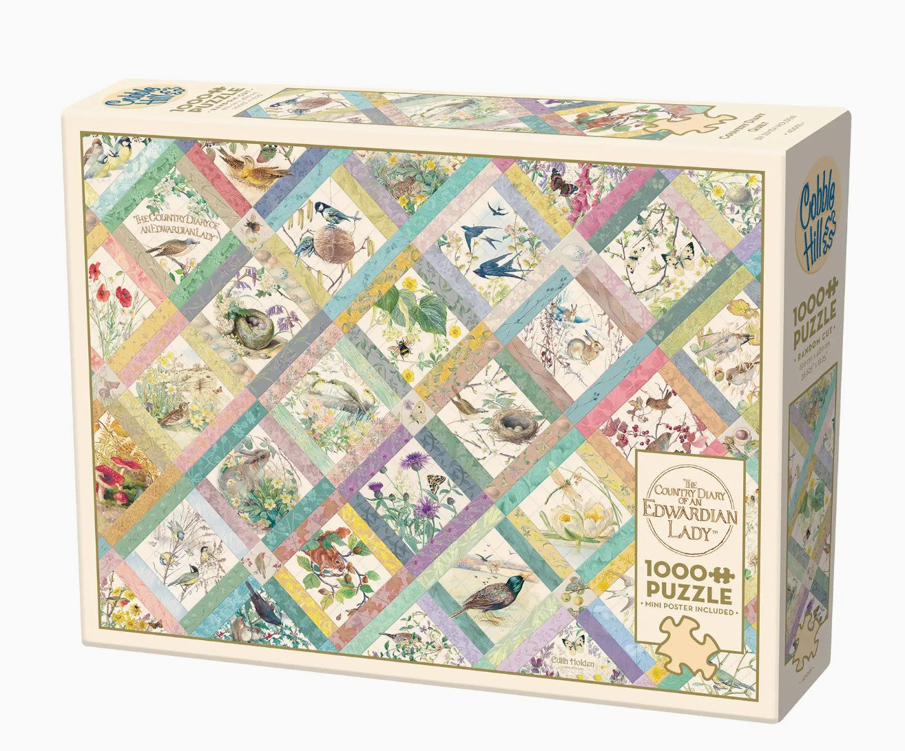 Cobble Hill Jigsaw Puzzle - Country Diary Quilt - 1000 Piece