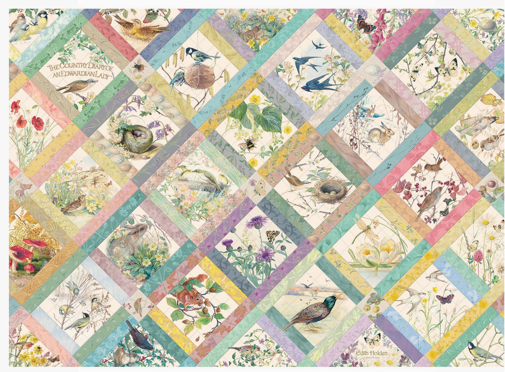 Cobble Hill Jigsaw Puzzle - Country Diary Quilt - 1000 Piece