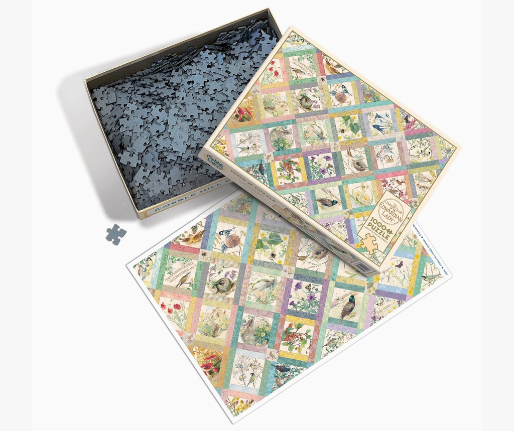 Cobble Hill Jigsaw Puzzle - Country Diary Quilt - 1000 Piece