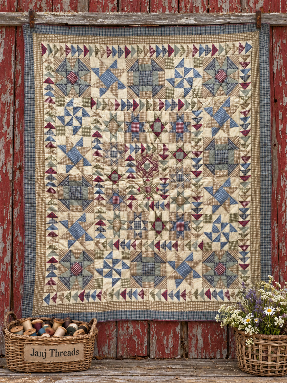 Country Plaid Quilt 