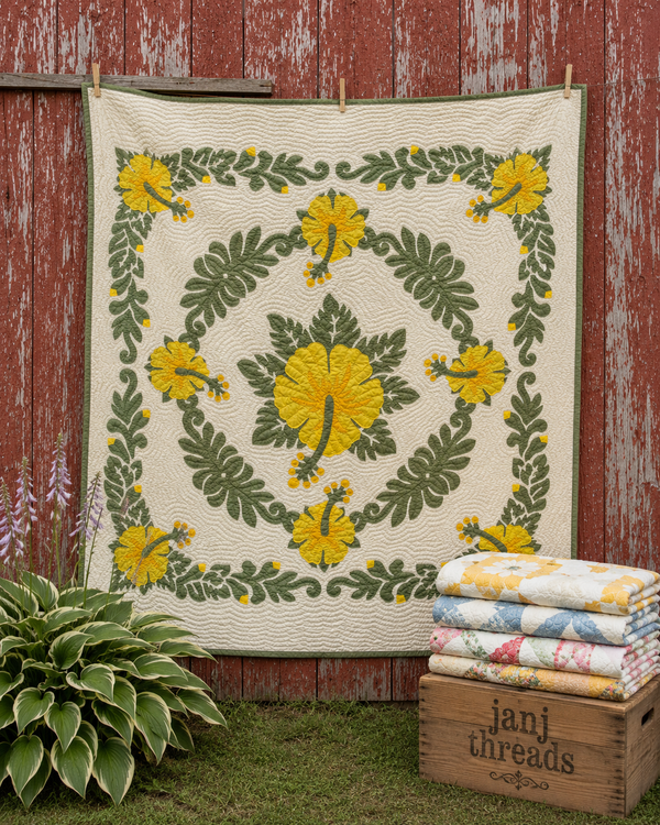 Vintage Hawaiian Quilt