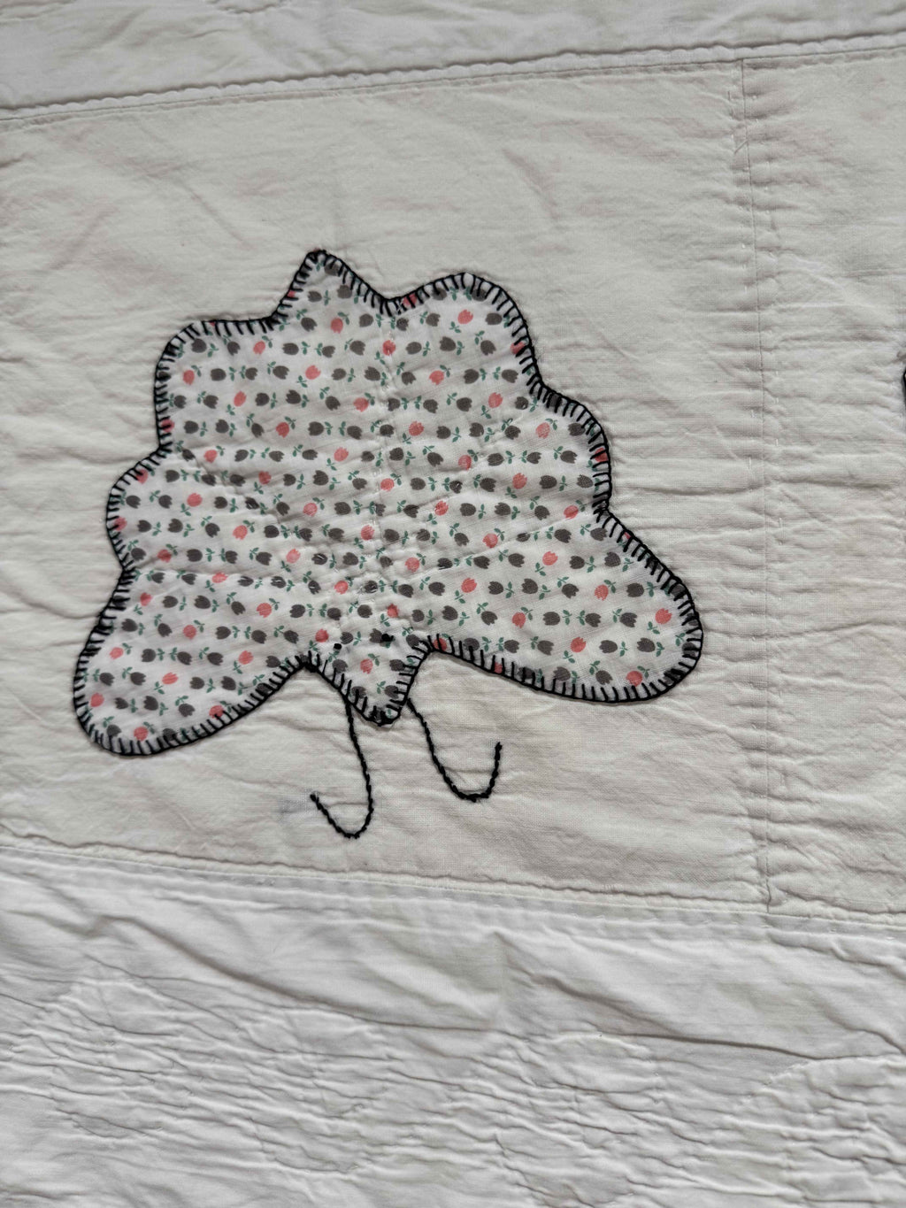 **SOLD Vintage Quilt Appliqued Butterfly SOLD**