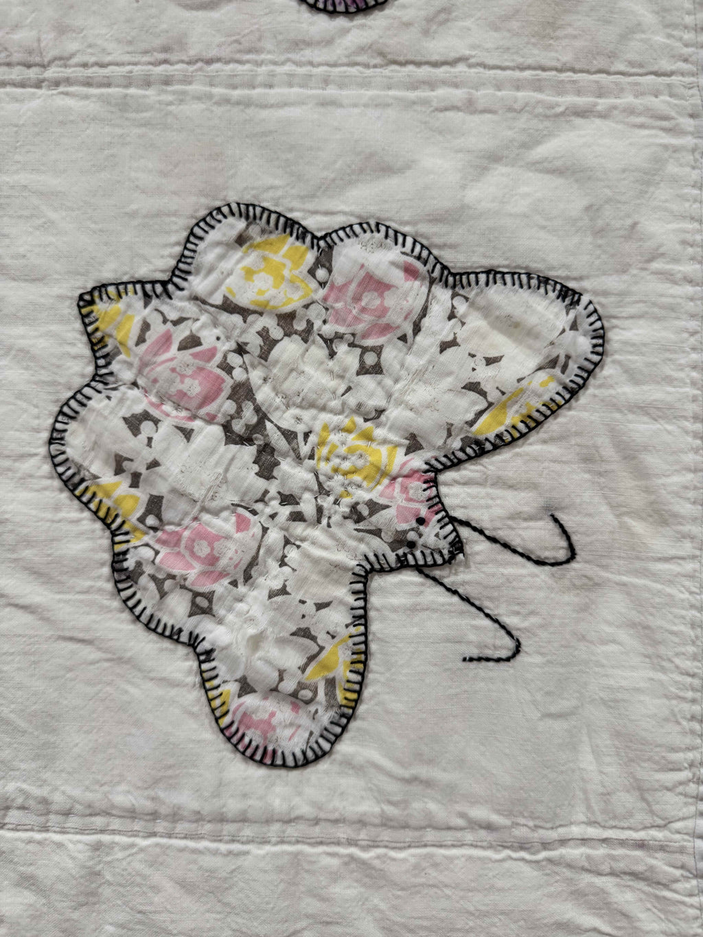 **SOLD Vintage Quilt Appliqued Butterfly SOLD**
