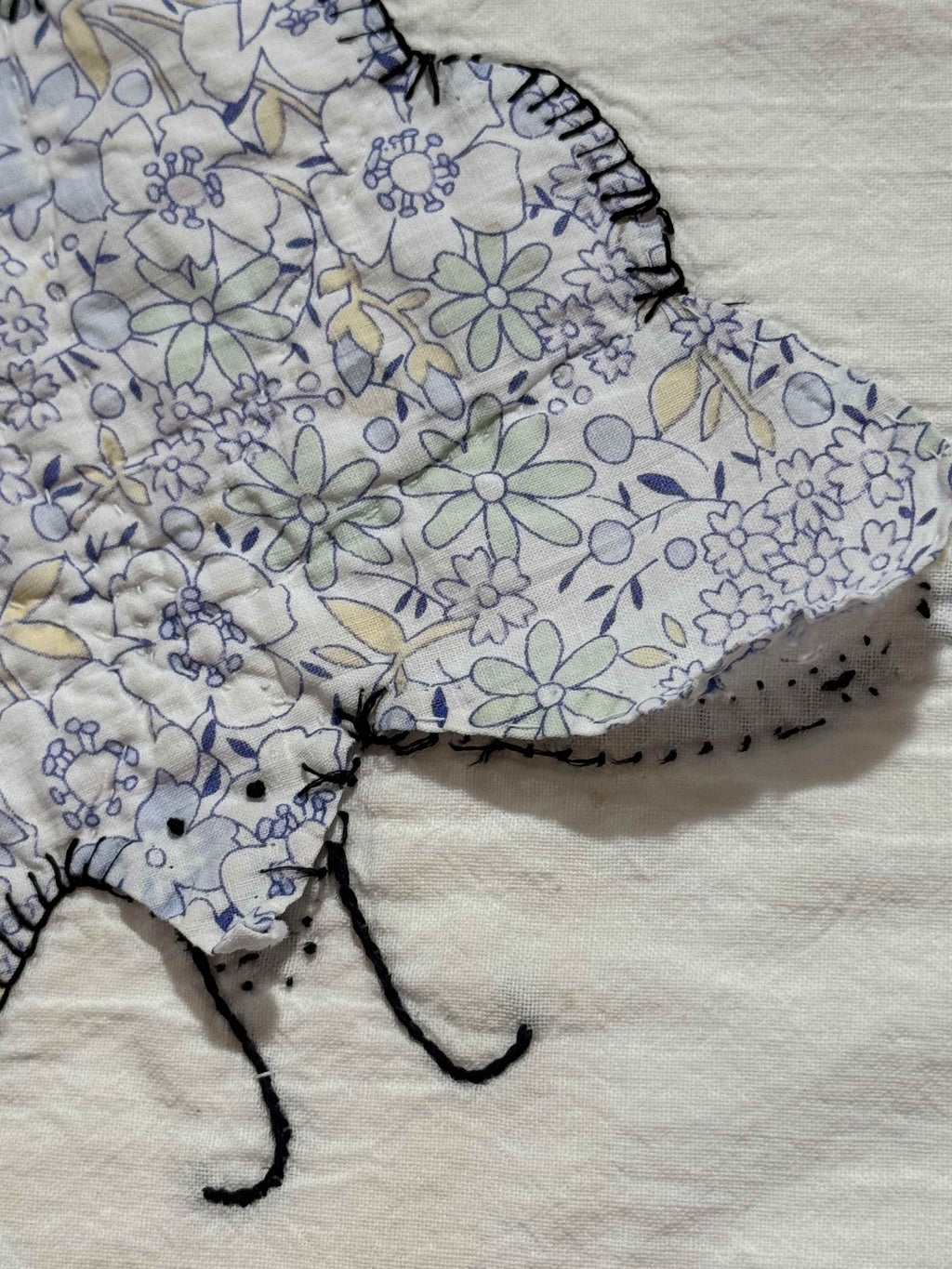 **SOLD Vintage Quilt Appliqued Butterfly SOLD**