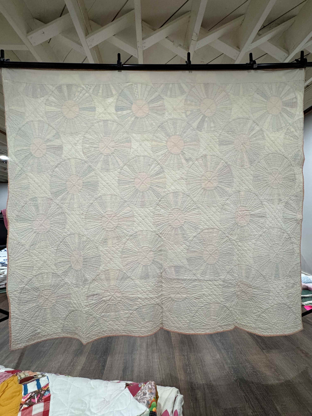 Vintage Quilt Dresden Plate