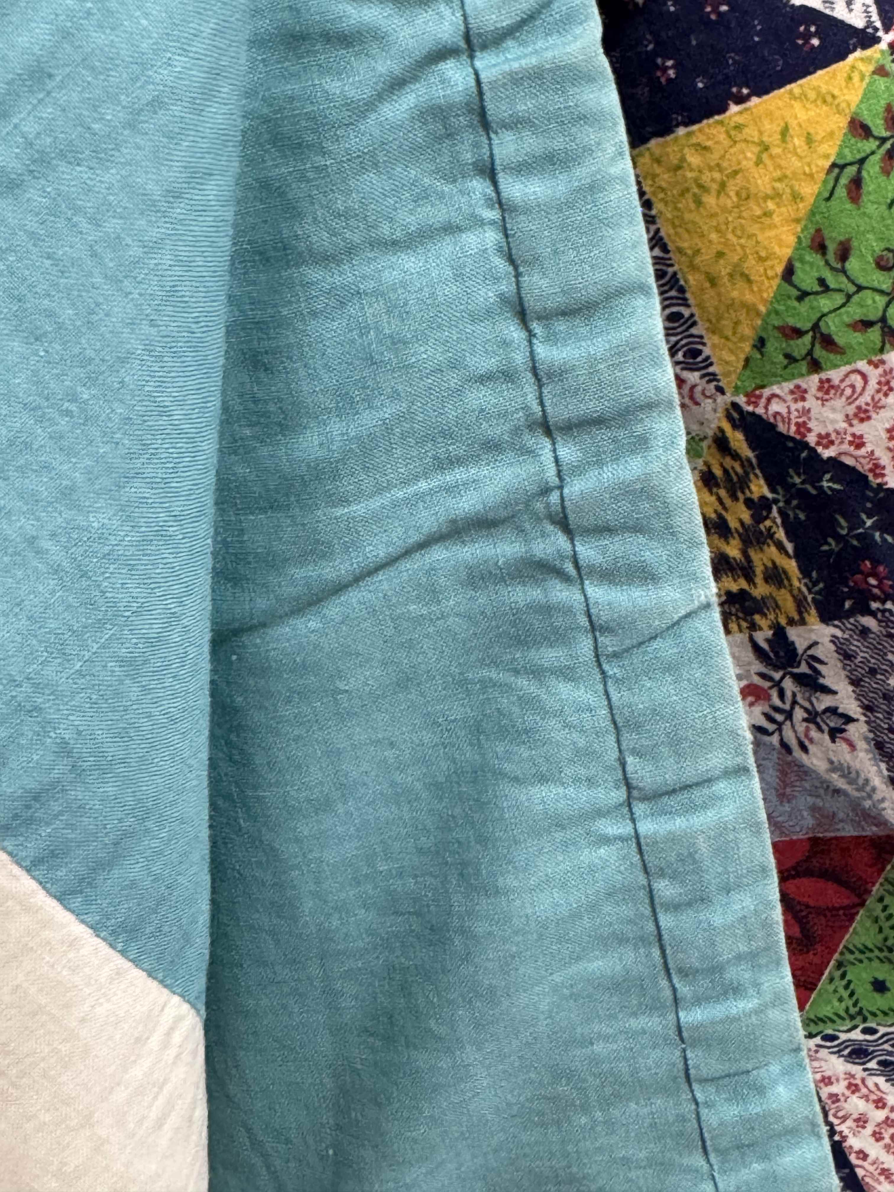 Vintage Quilt Hexagonal Star