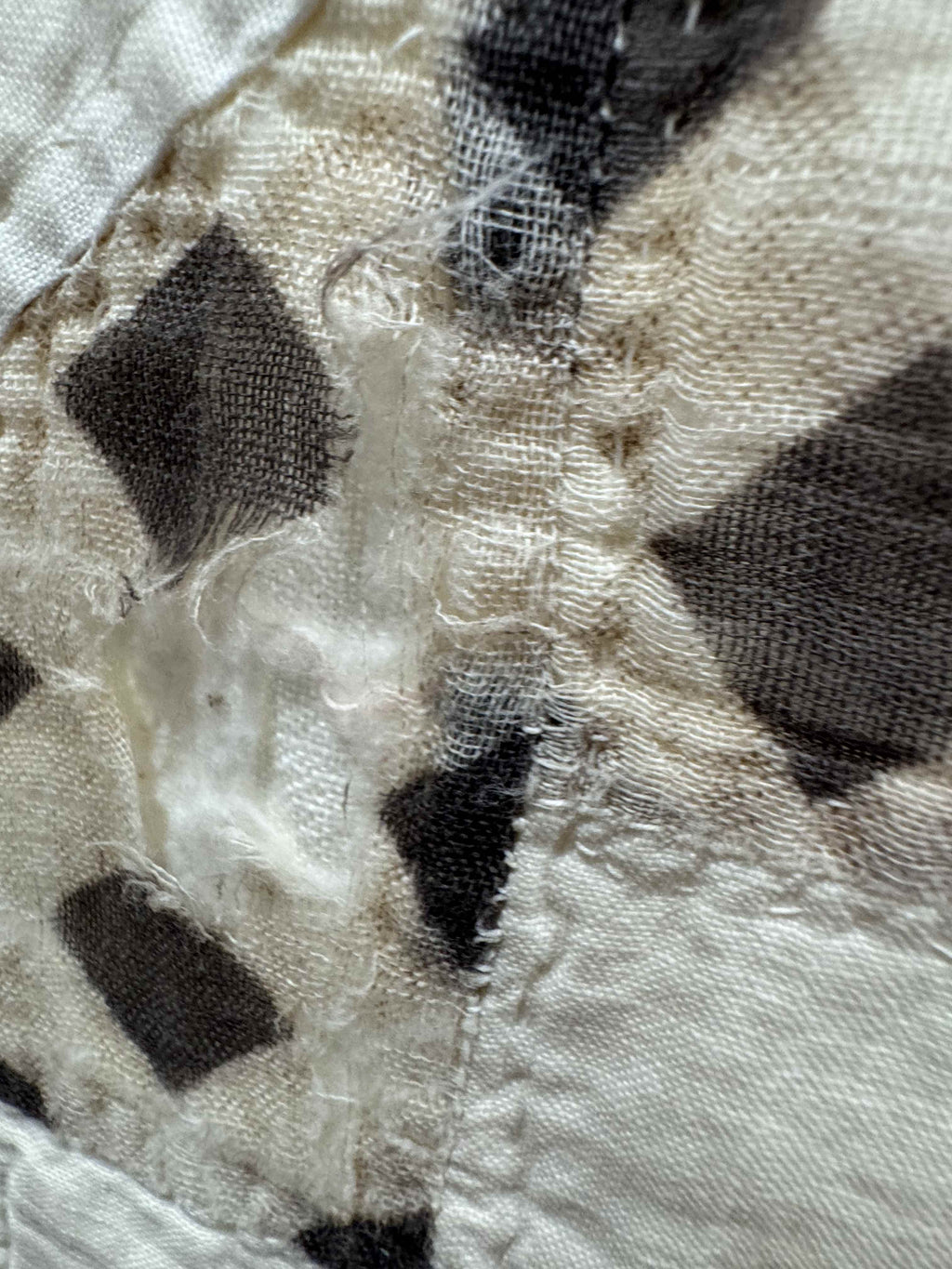Vintage Quilt Jacob's Ladder