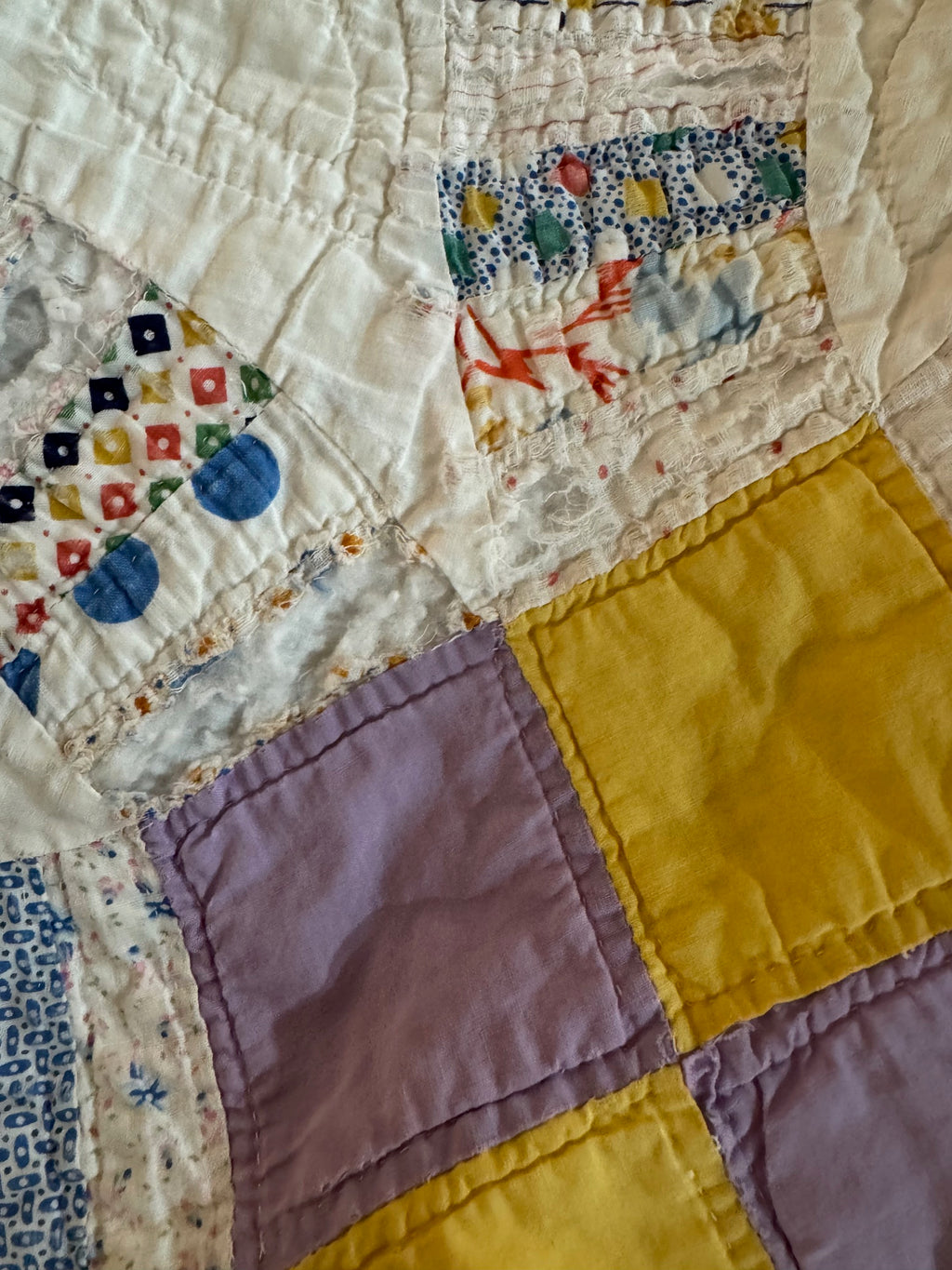 CUTTER - Sweet Pea Double Wedding Ring Quilt - CUTTER
