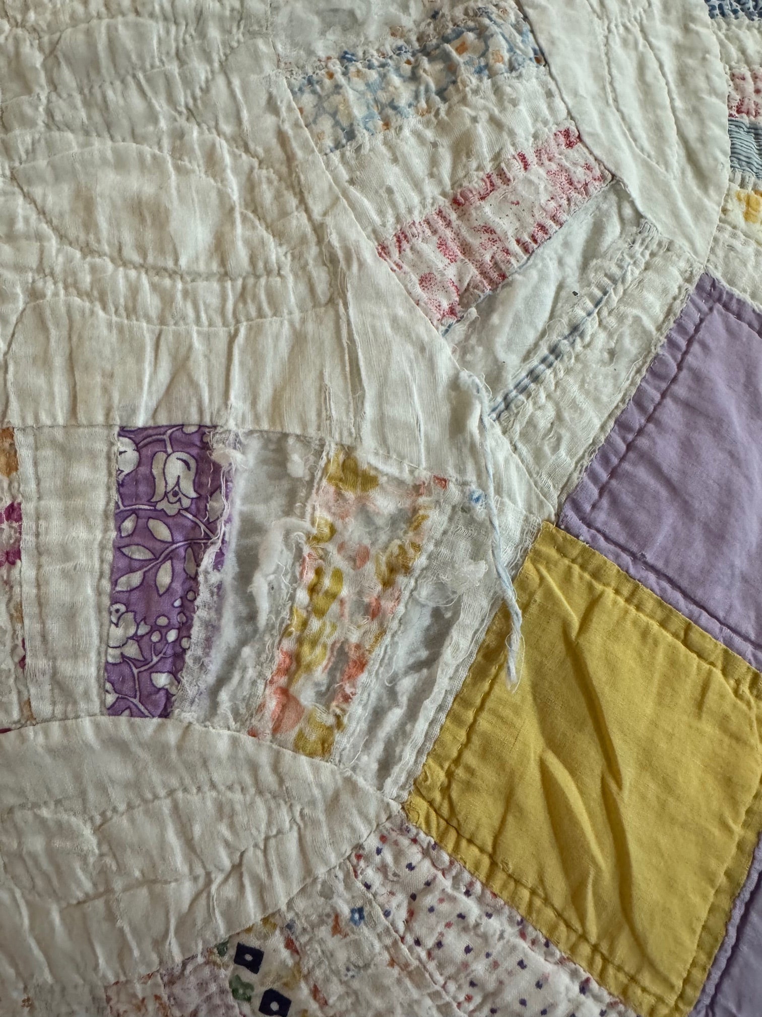 CUTTER - Sweet Pea Double Wedding Ring Quilt - CUTTER