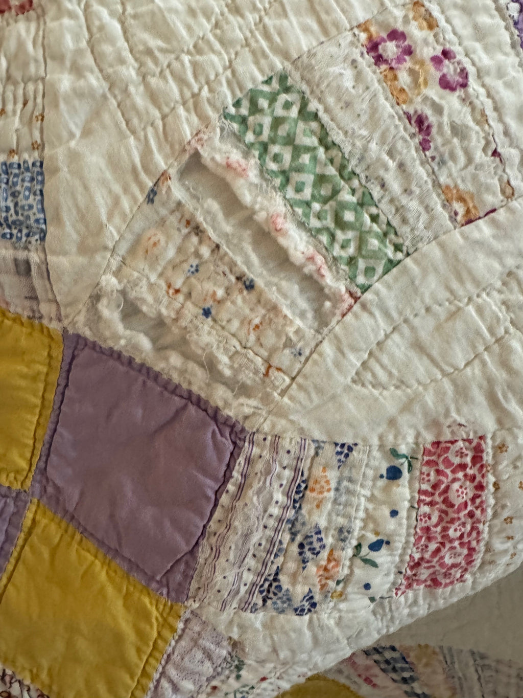 CUTTER - Sweet Pea Double Wedding Ring Quilt - CUTTER