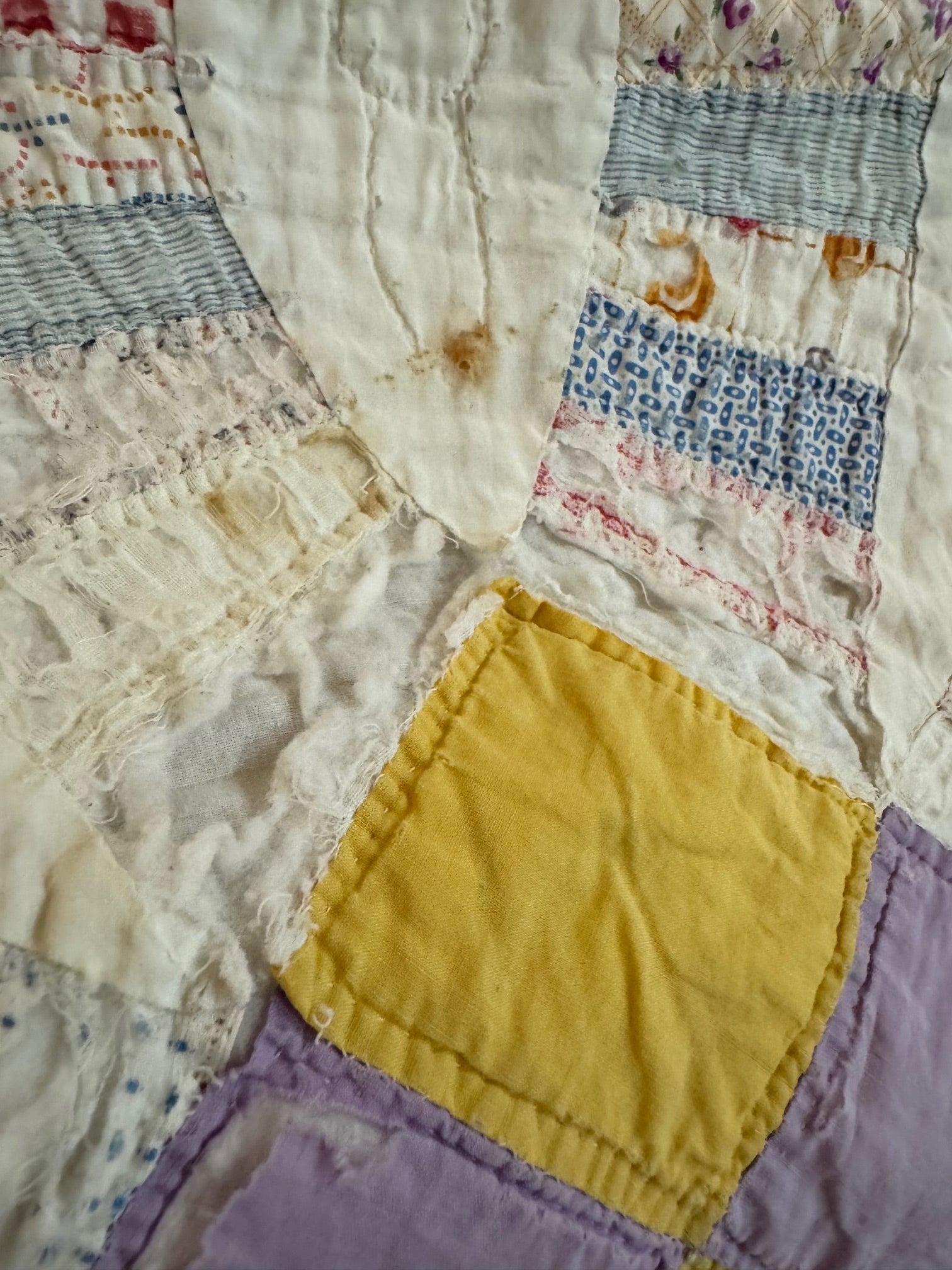 CUTTER - Sweet Pea Double Wedding Ring Quilt - CUTTER