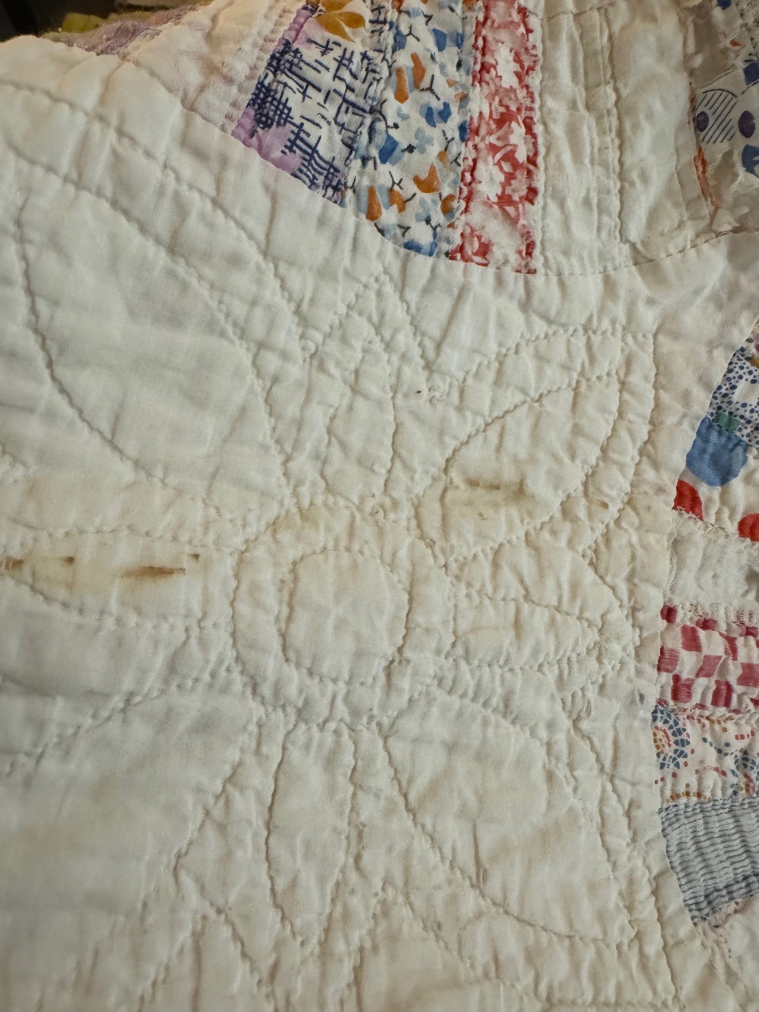 CUTTER - Sweet Pea Double Wedding Ring Quilt - CUTTER