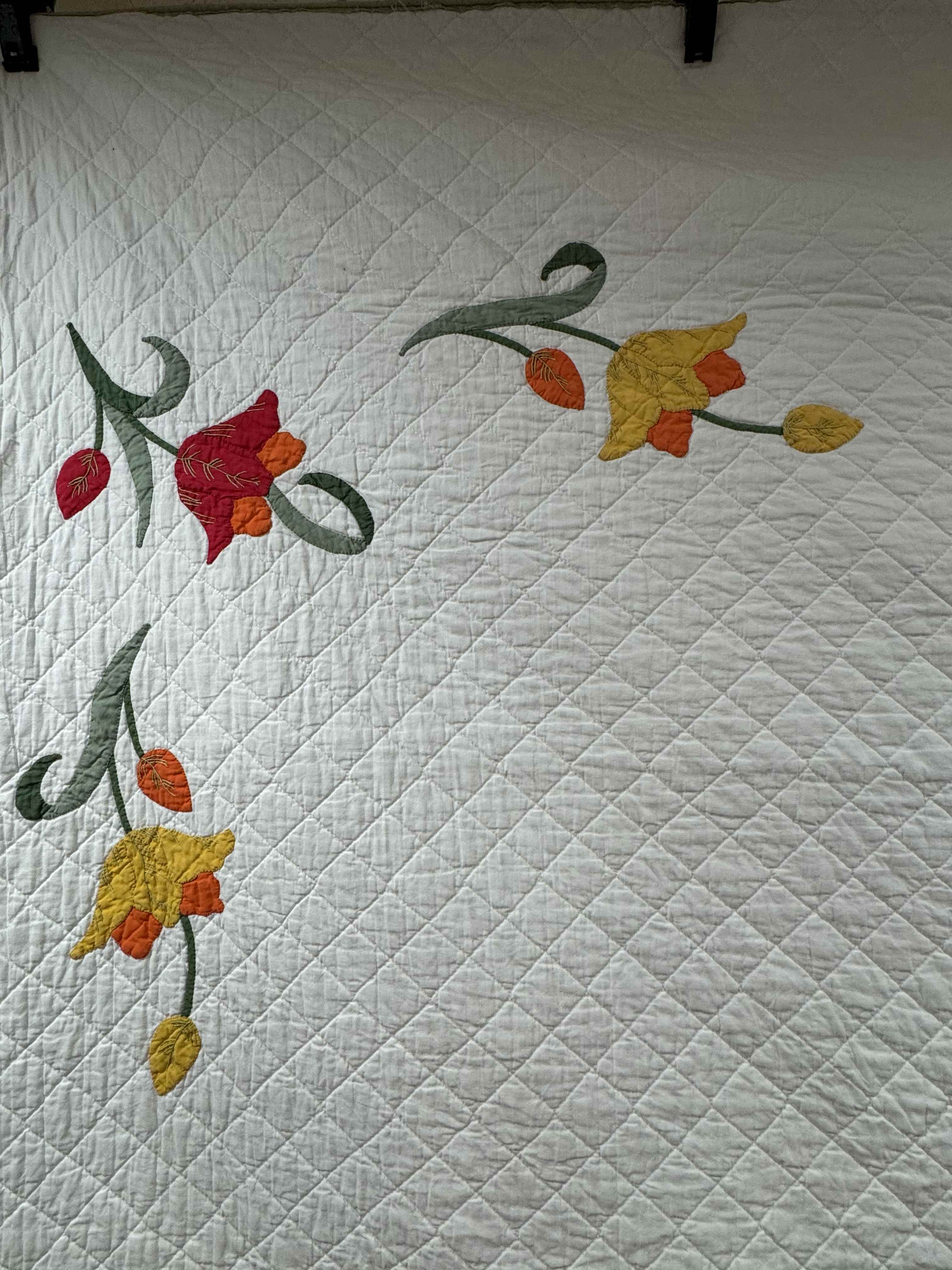 Vintage Quilt Lee Wards Tulip Circle Kit