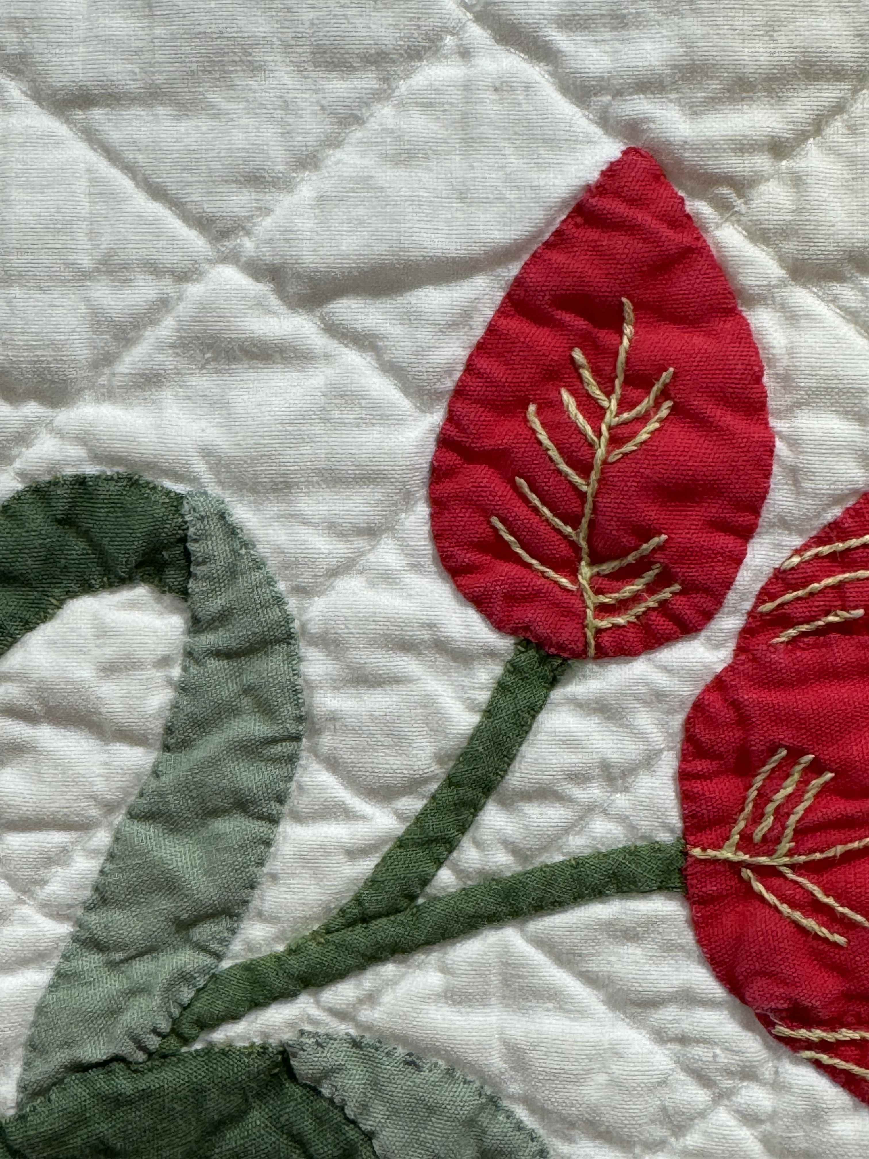 Vintage Quilt Lee Wards Tulip Circle Kit