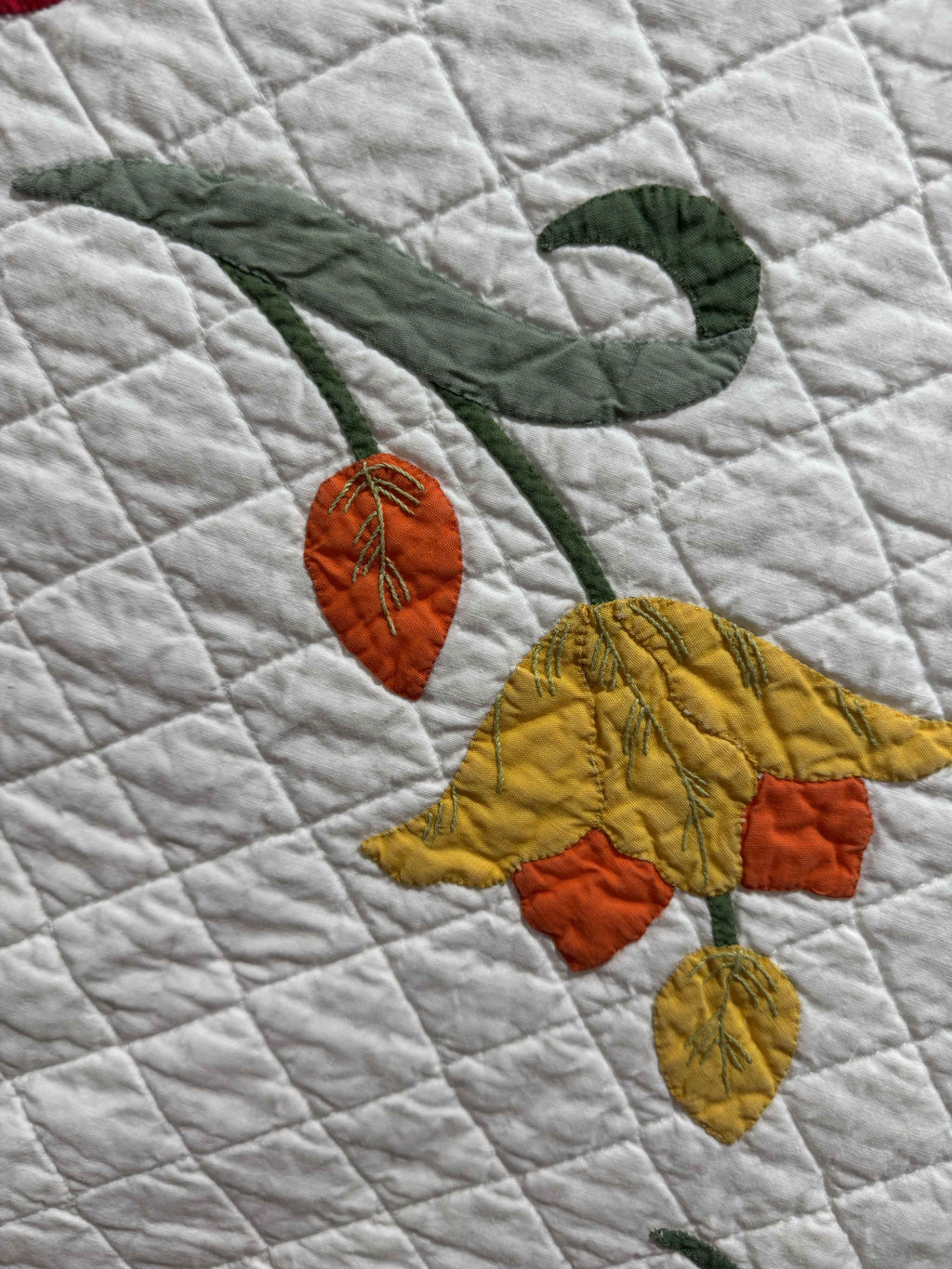 Vintage Quilt Lee Wards Tulip Circle Kit
