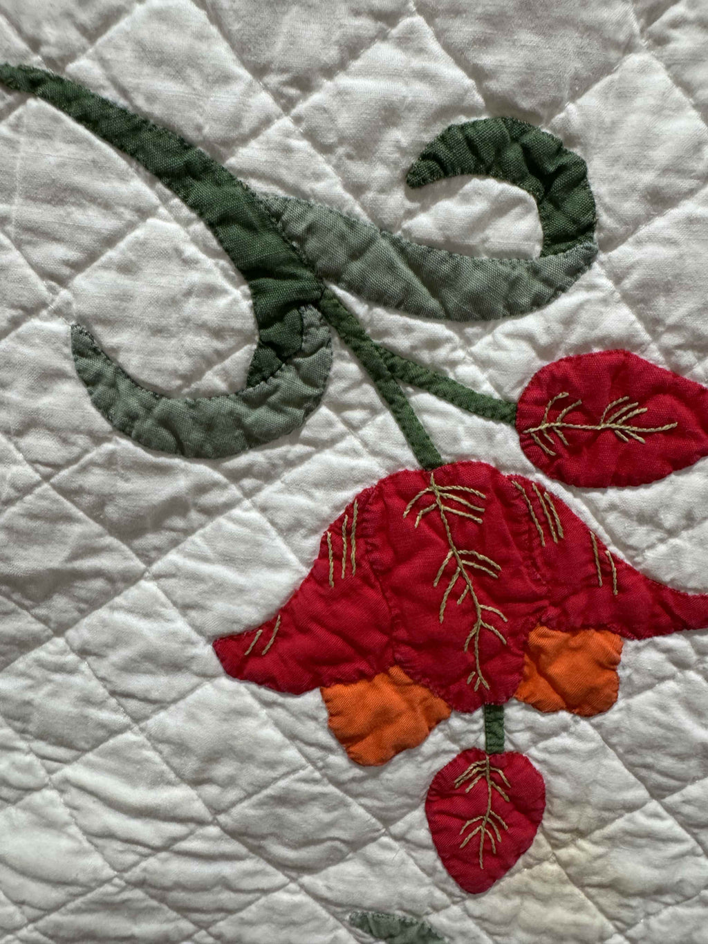 Vintage Quilt Lee Wards Tulip Circle Kit