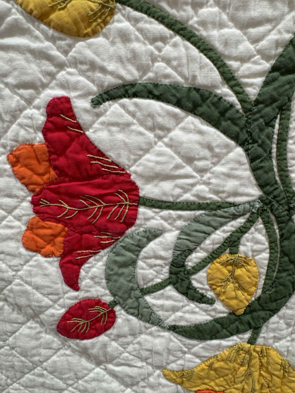Vintage Quilt Lee Wards Tulip Circle Kit
