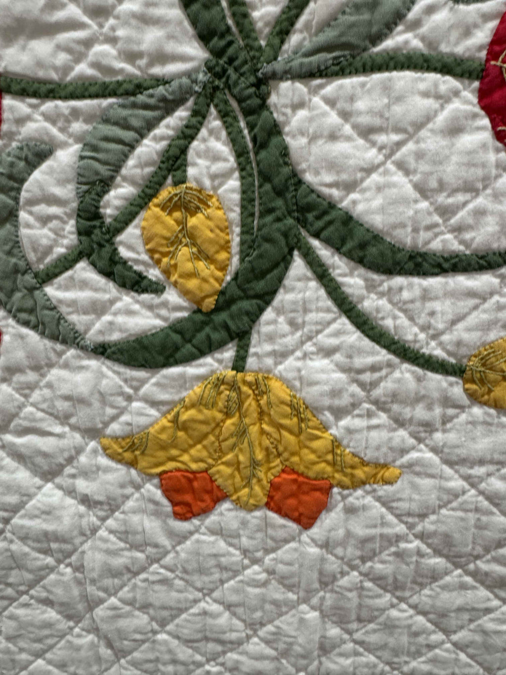 Vintage Quilt Lee Wards Tulip Circle Kit