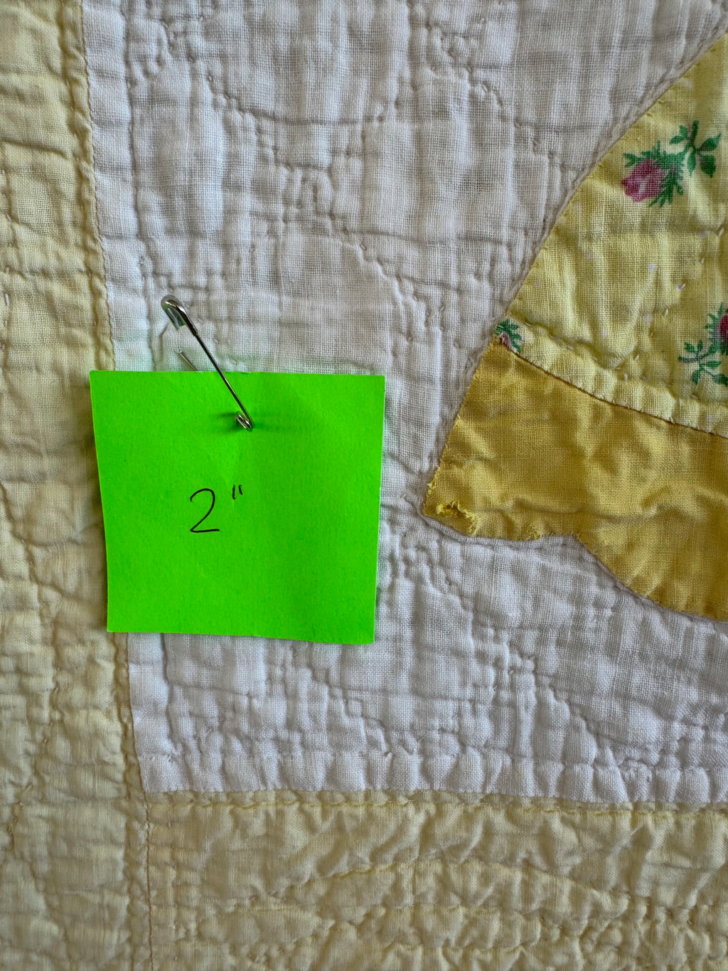 Vintage Yellow Sunbonnet Sue Quilt **SOLD**