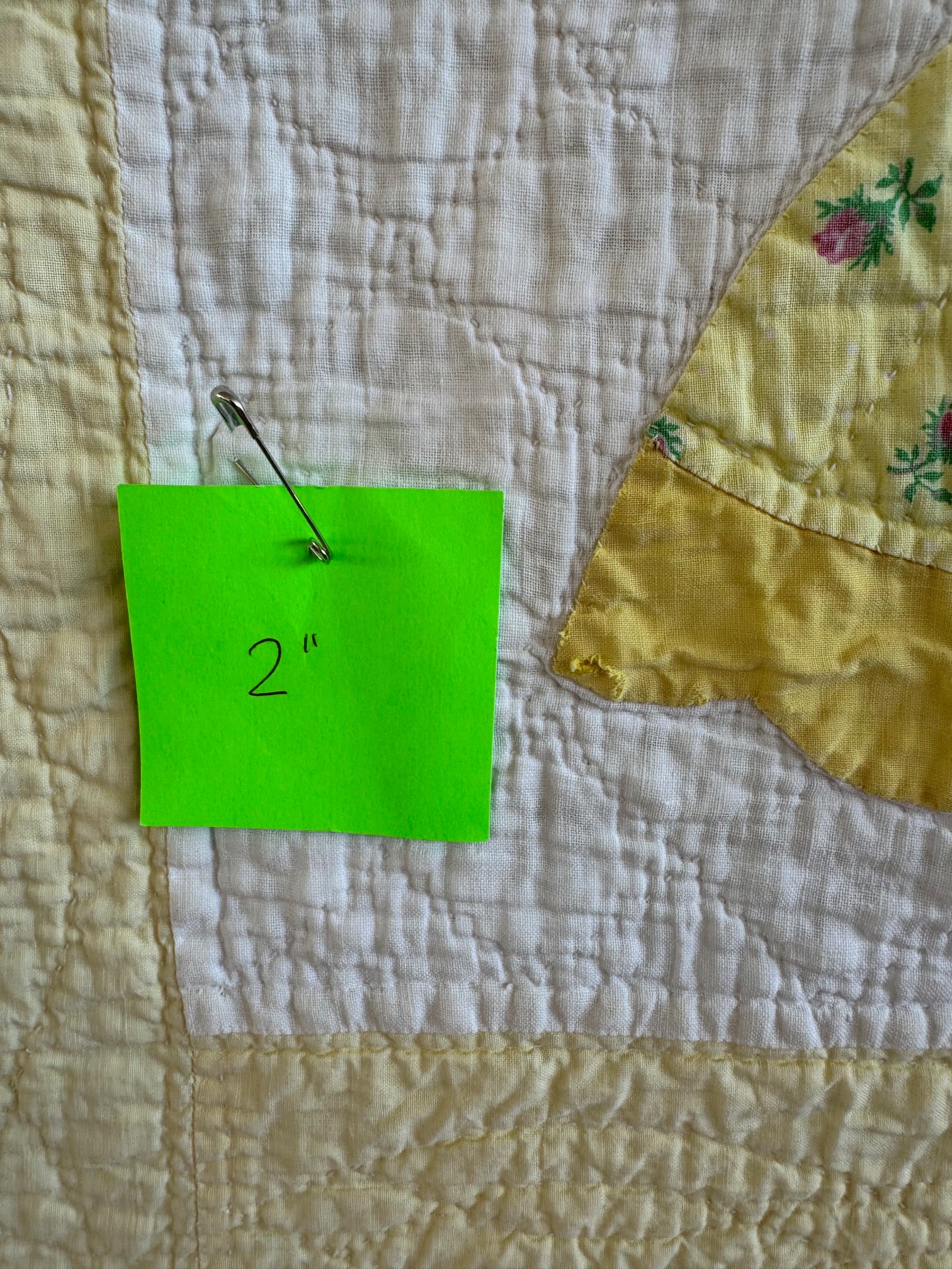Vintage Yellow Sunbonnet Sue Quilt **SOLD**