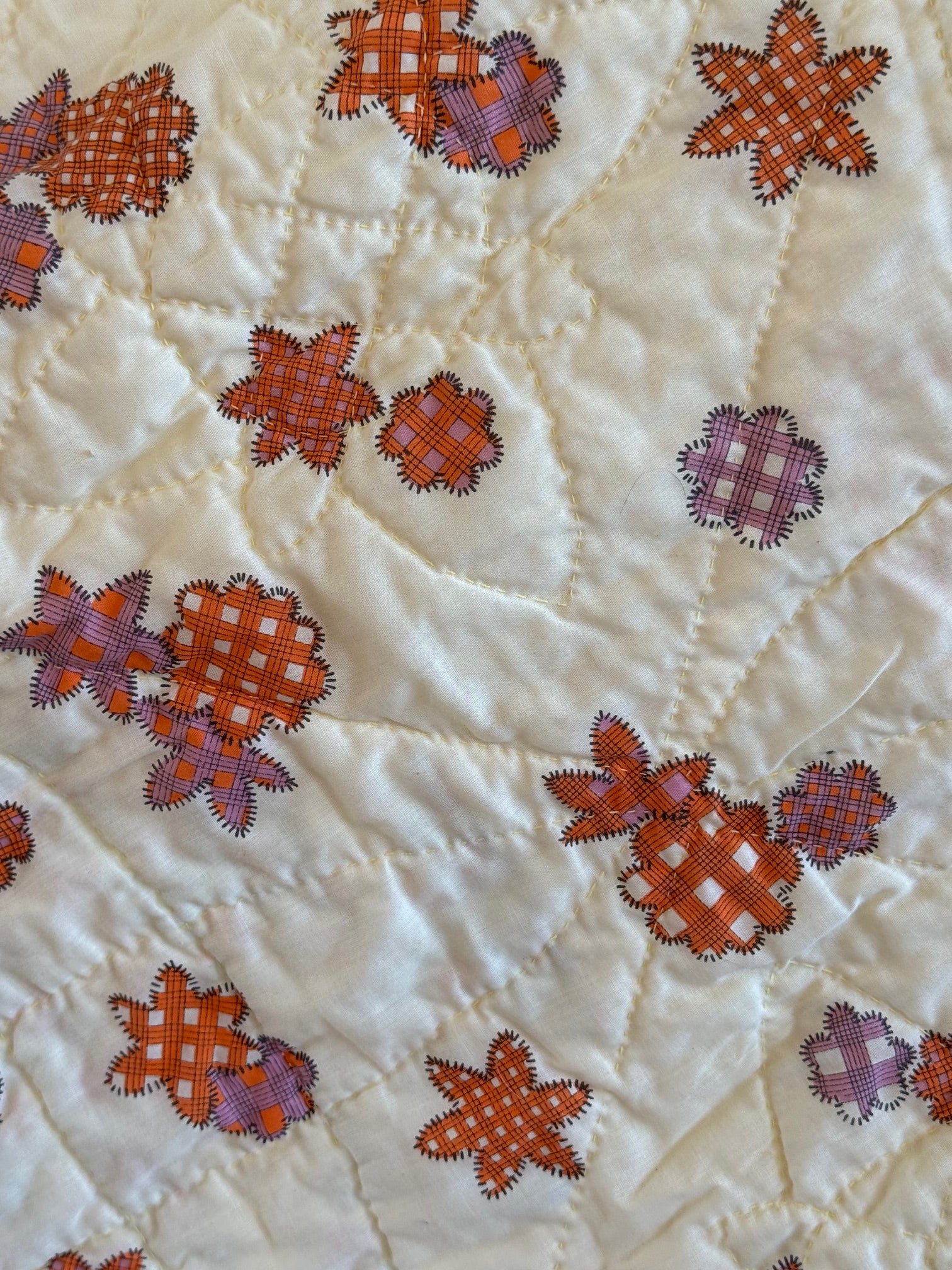 Vintage Flower Basket Quilt