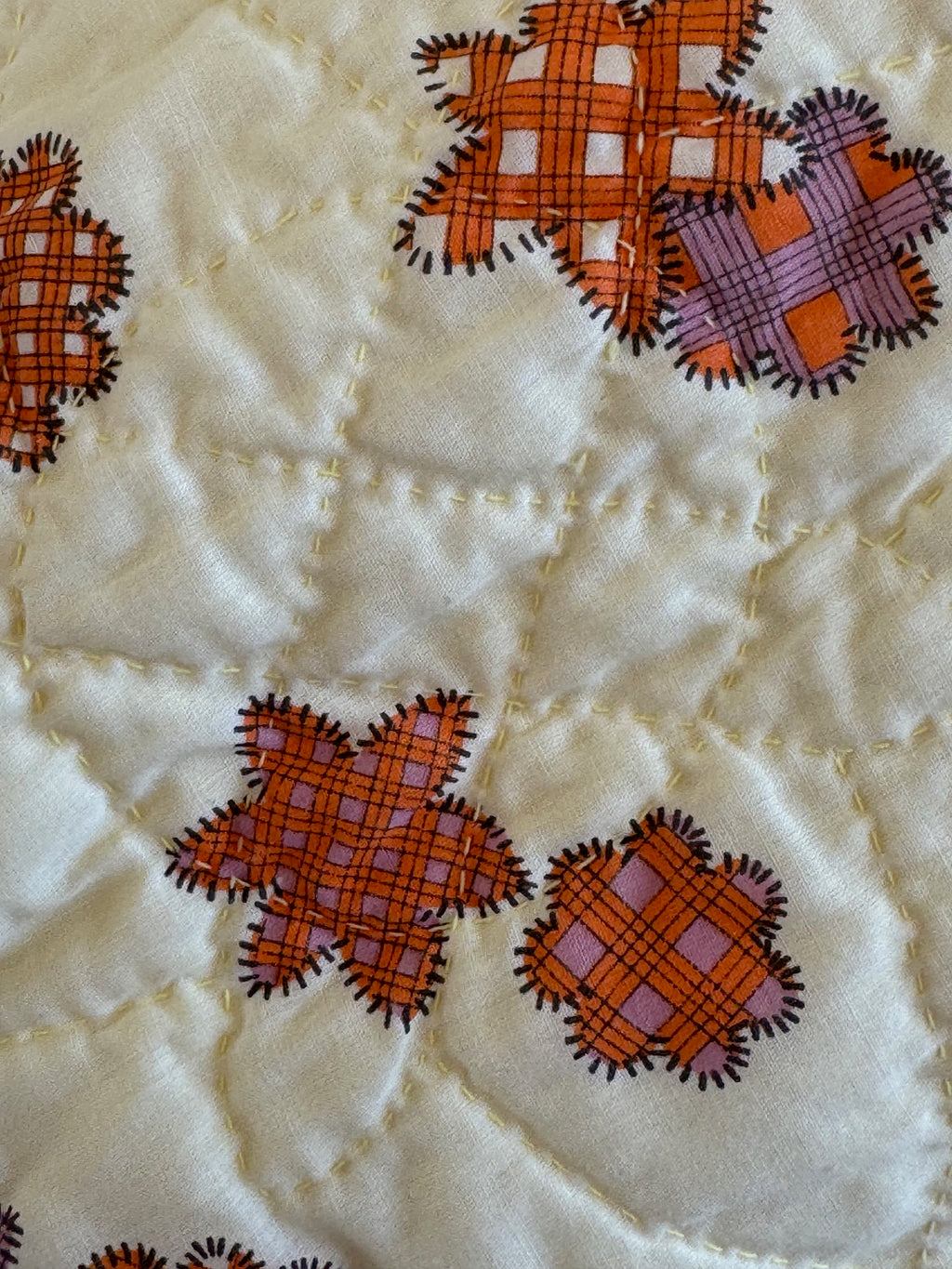 Vintage Flower Basket Quilt