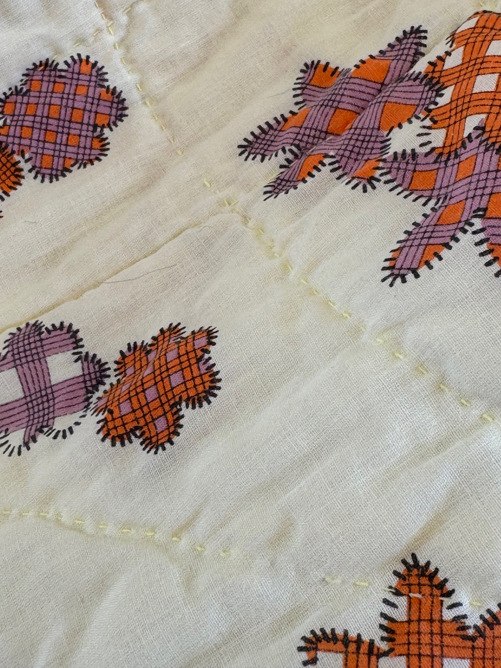 Vintage Flower Basket Quilt