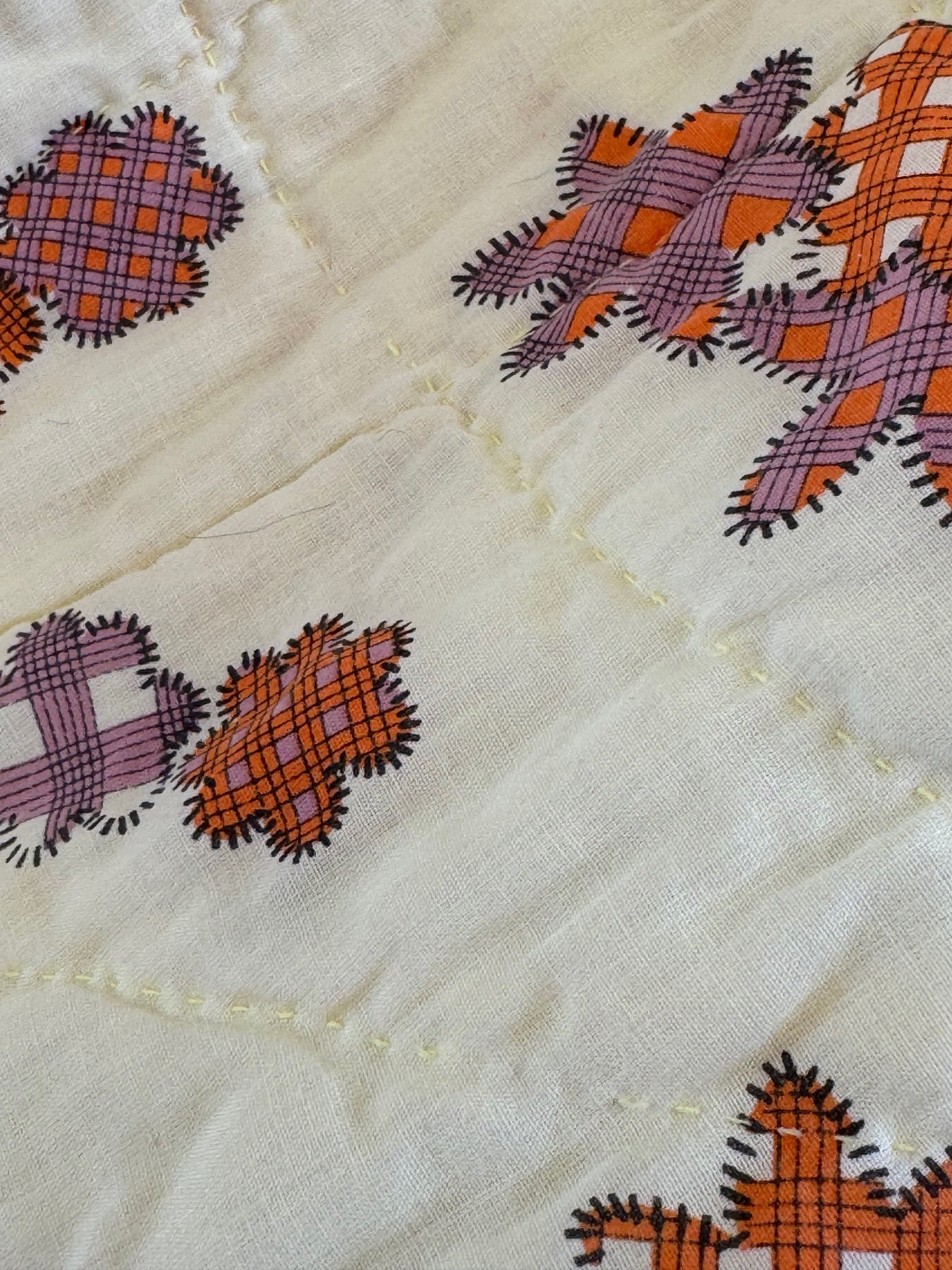 Vintage Flower Basket Quilt