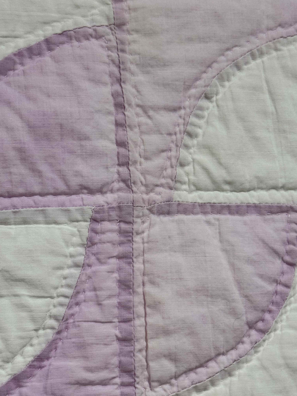 Vintage Quilt Drunkard's Path