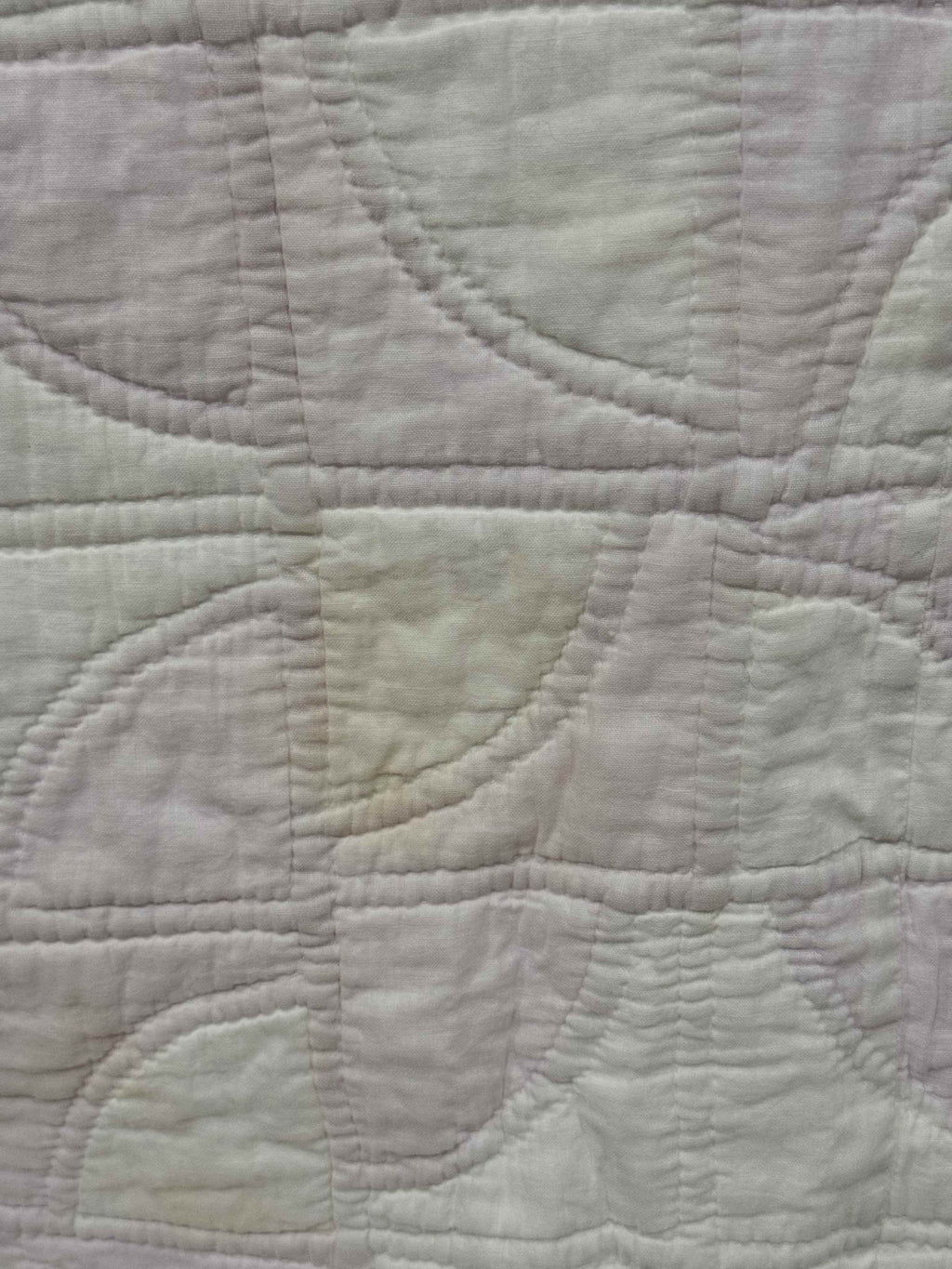 Vintage Quilt Drunkard's Path