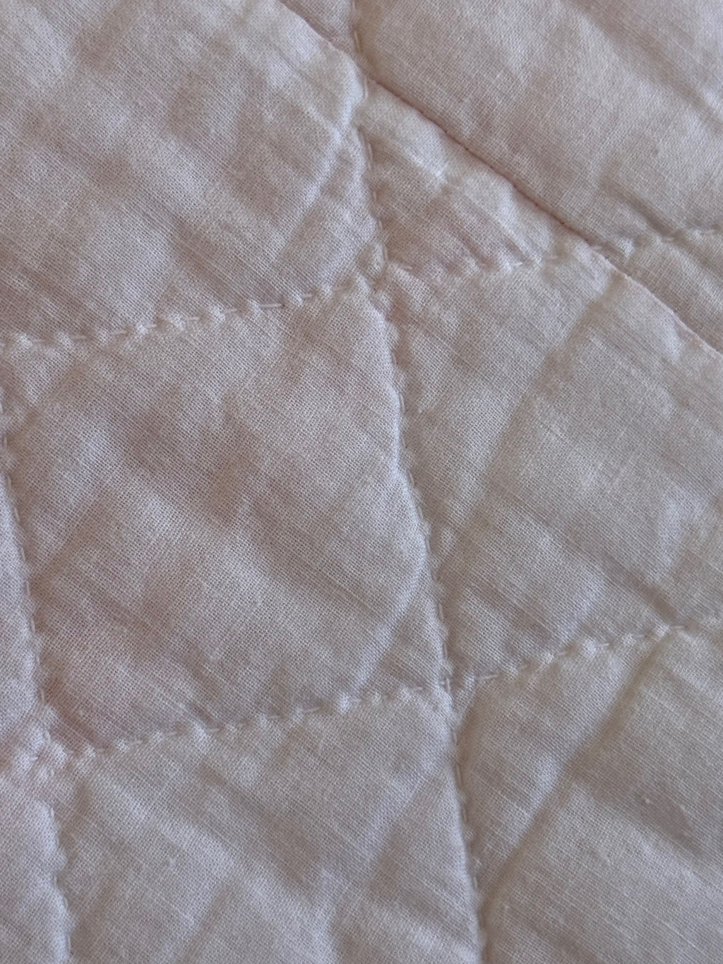 Vintage Embroidered Baby Quilt