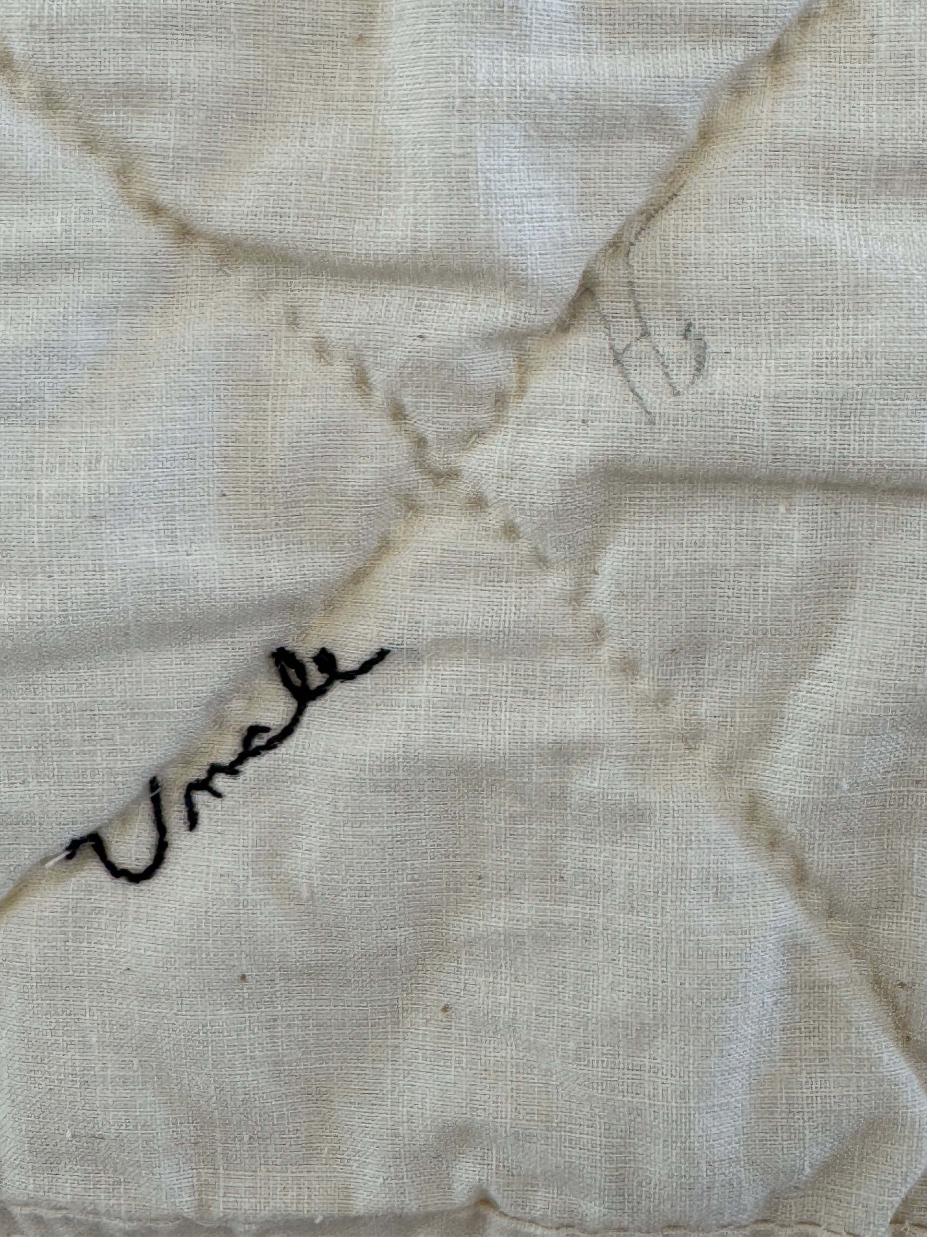 Vintage Pinwheel Quilt - Signed