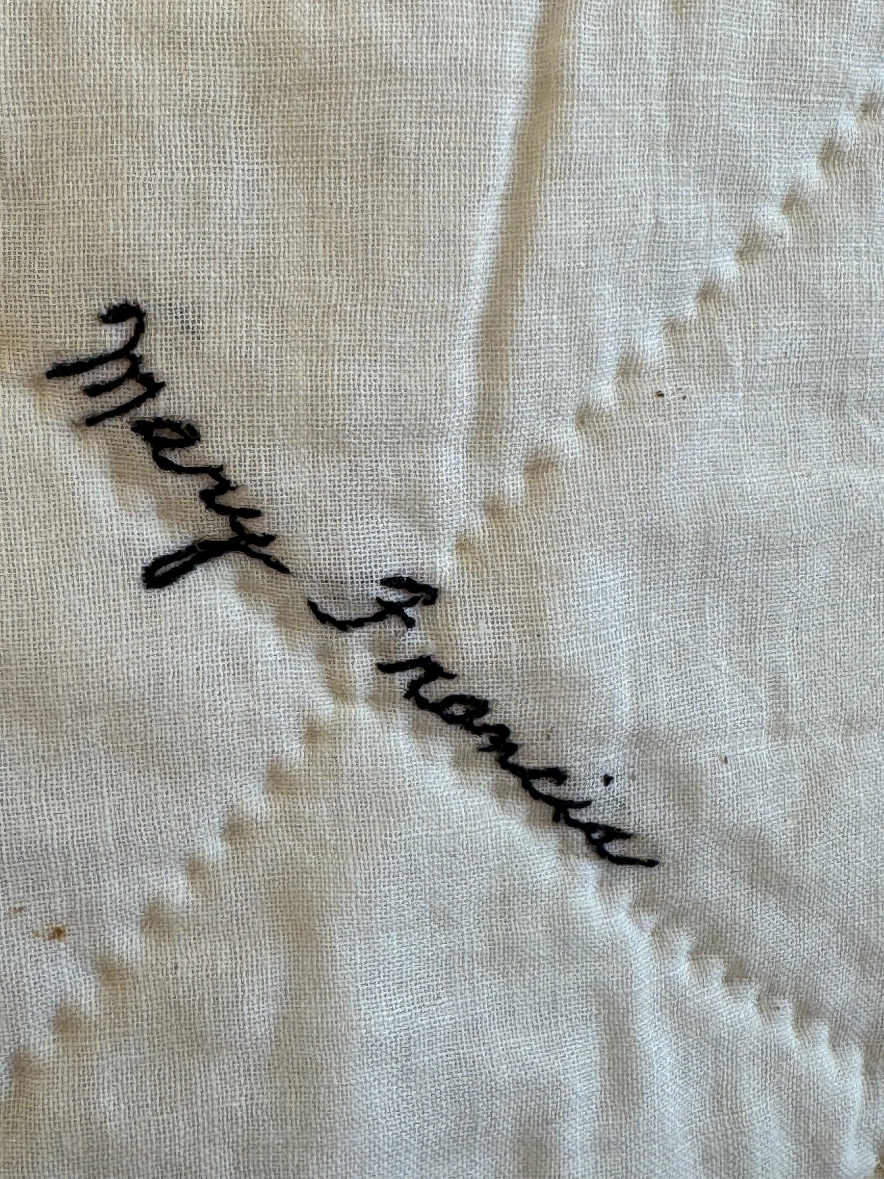Vintage Pinwheel Quilt - Signed