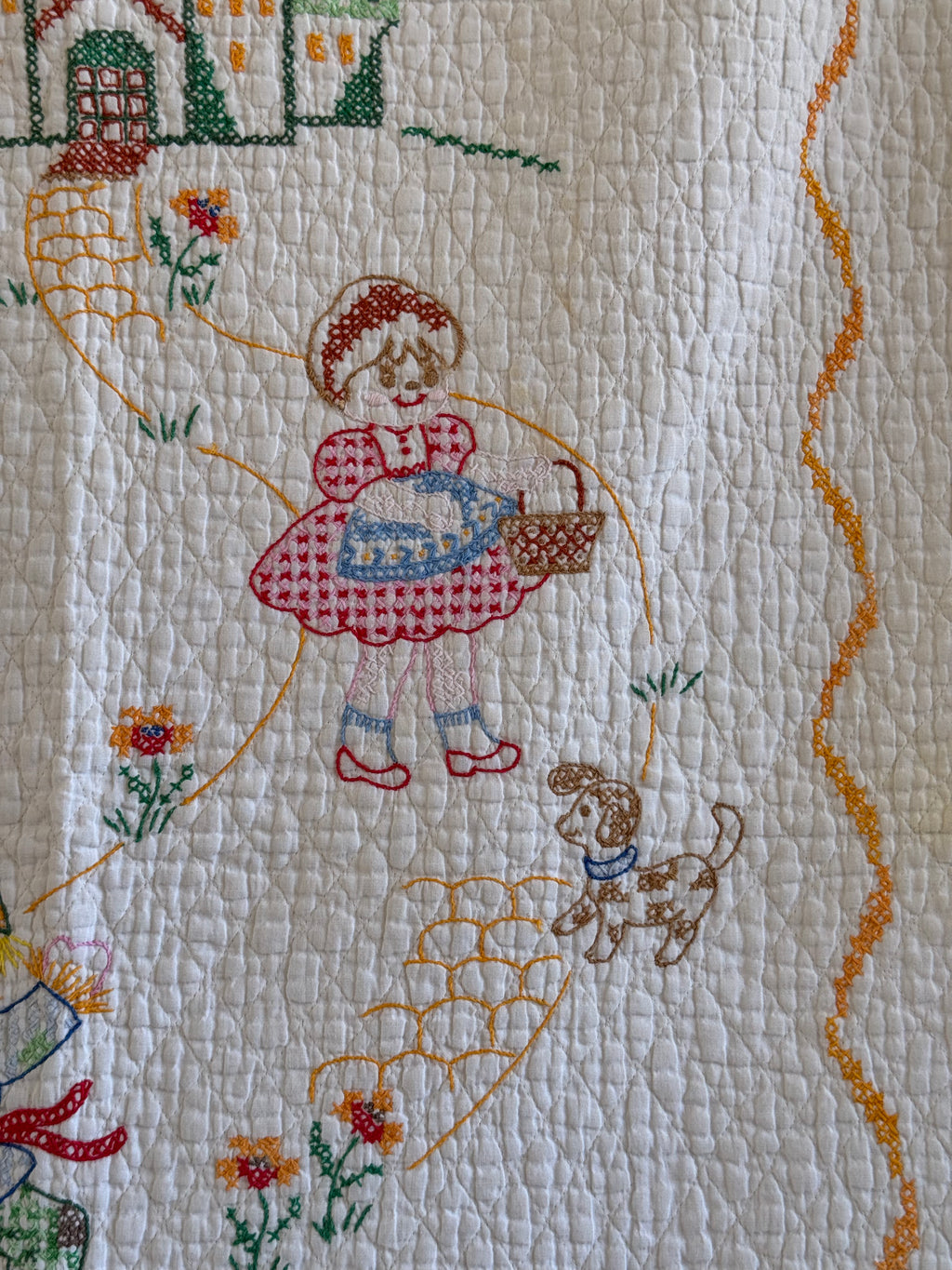 Vintage Wizard of Oz Baby Quilt **SOLD**