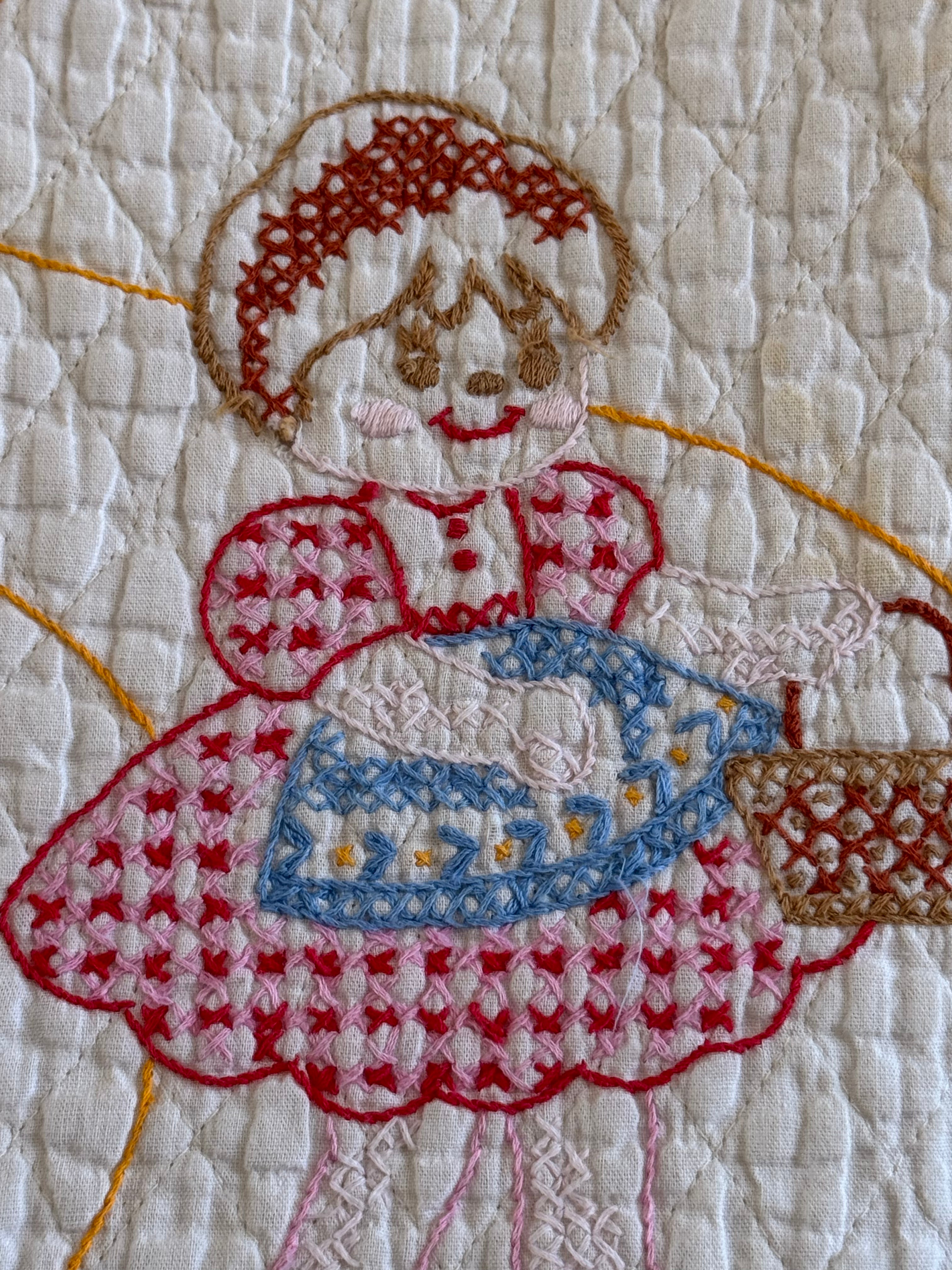 Vintage Wizard of Oz Baby Quilt **SOLD**