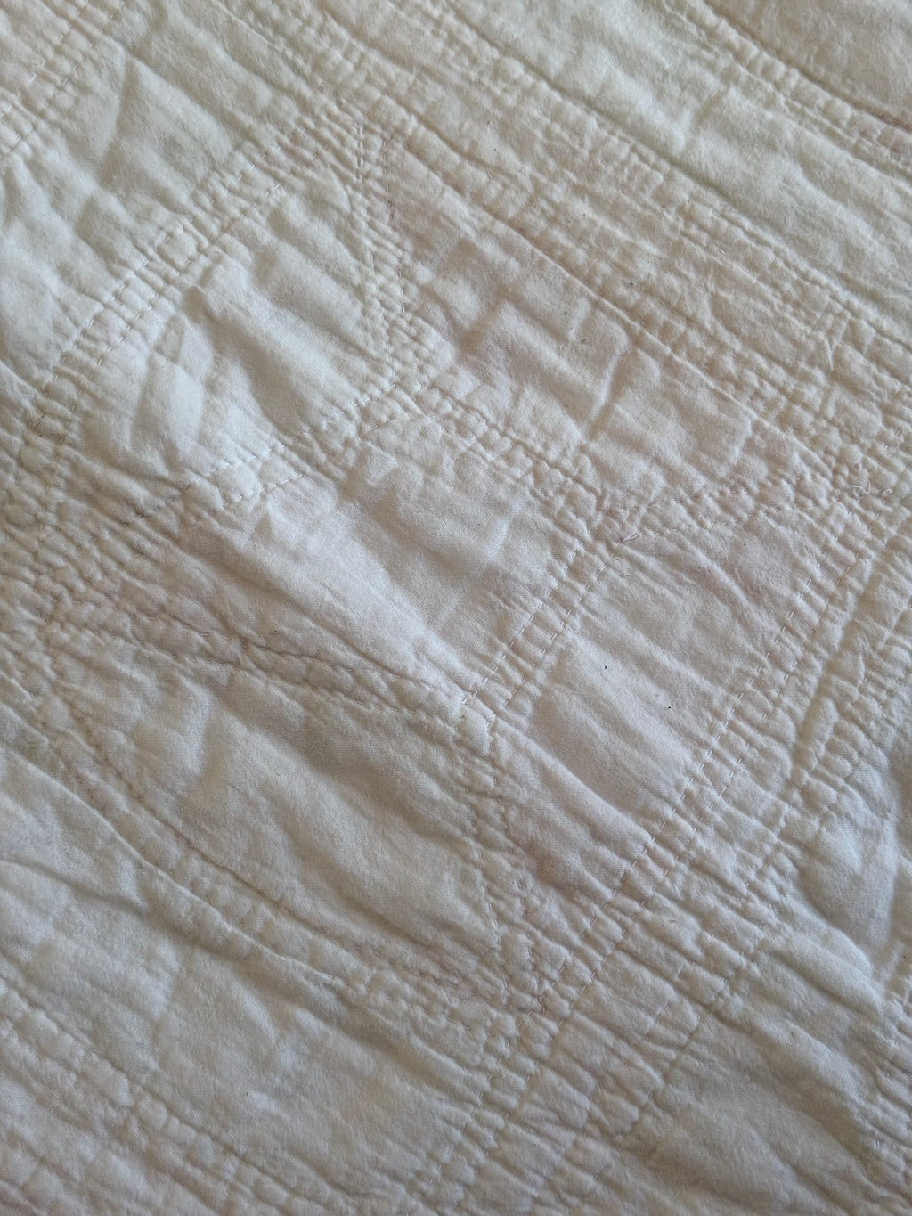 Vintage Orange Peel Quilt