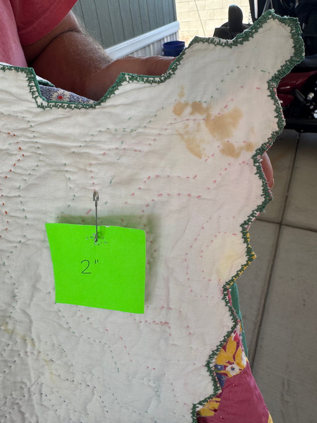 Vintage Nostalgic Grandma's Flower Garden Quilt