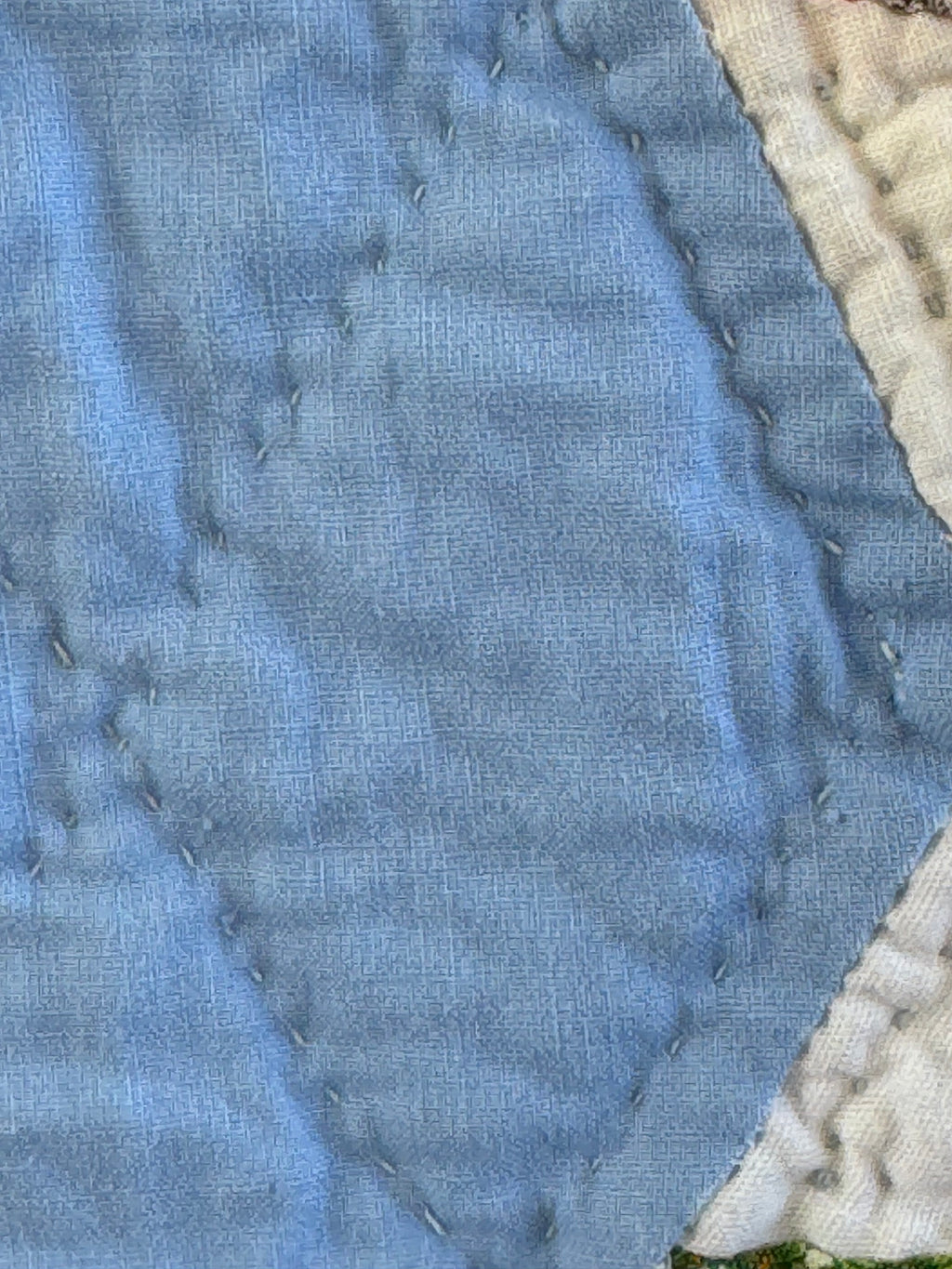 Vintage Blue Seven Sister's Quilt **SOLD**