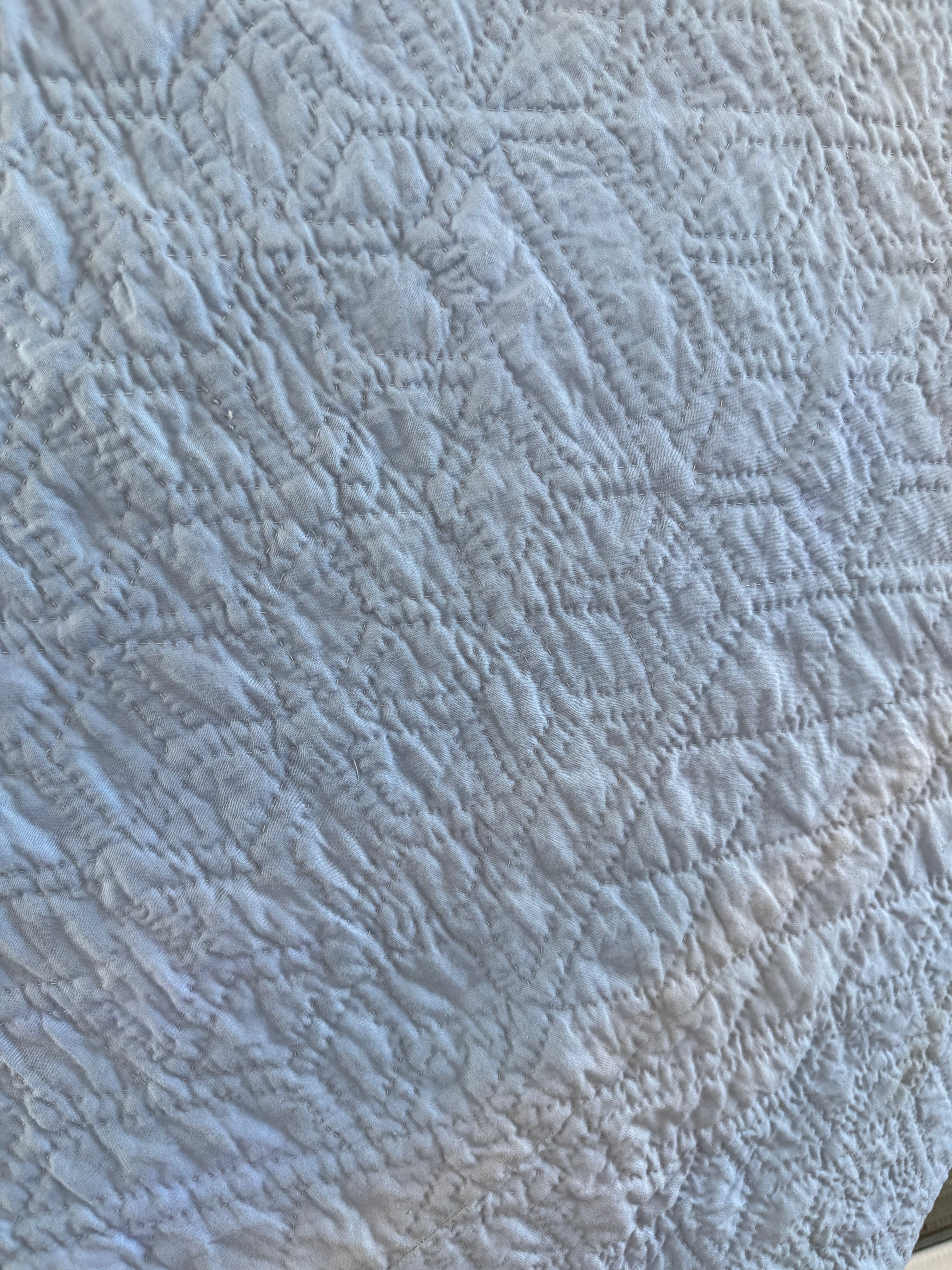 Vintage Blue Seven Sister's Quilt **SOLD**