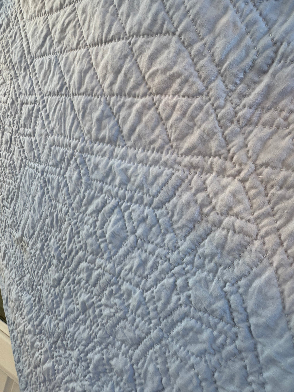 Vintage Blue Seven Sister's Quilt **SOLD**